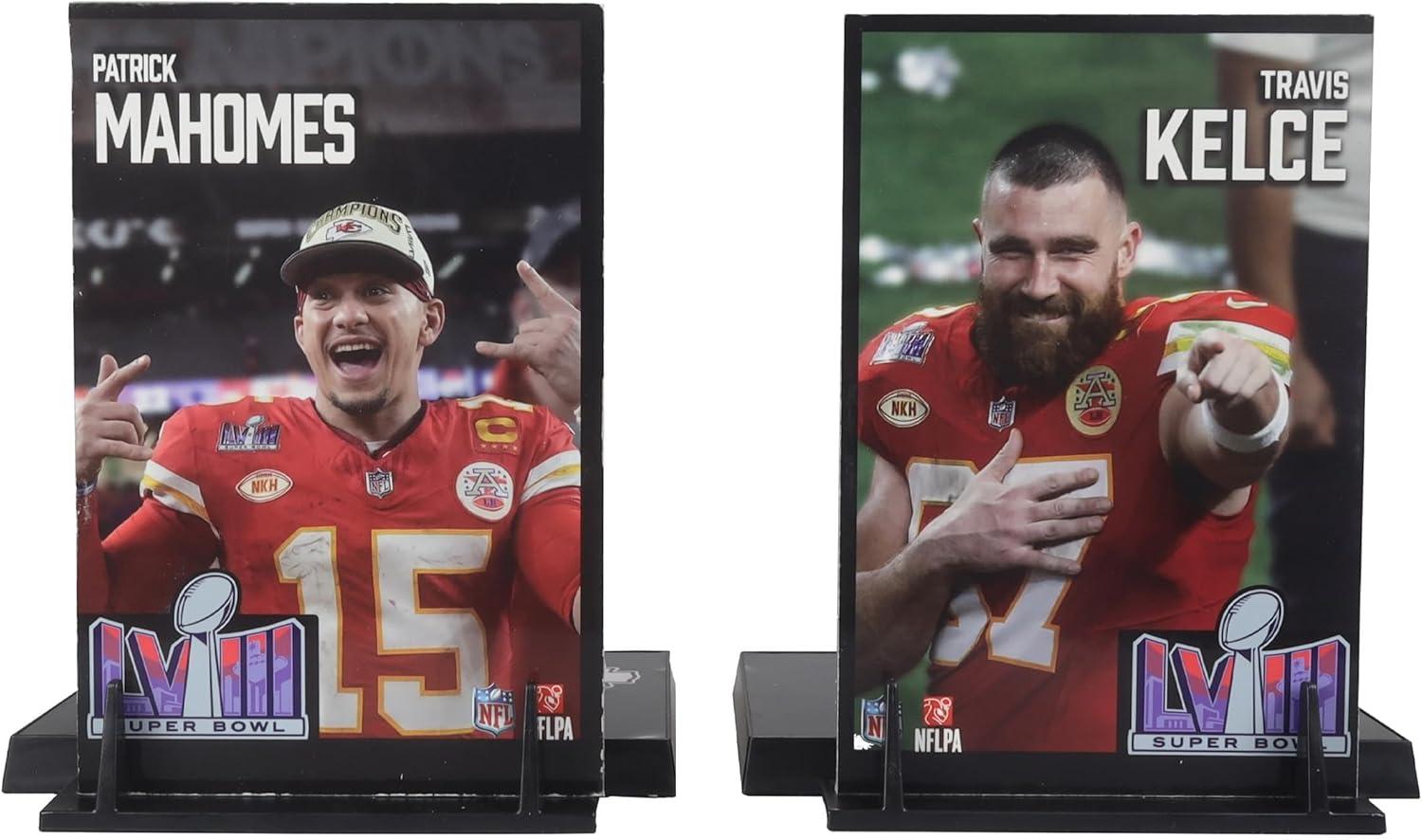 Mcfarlane Toys NFL McFarlane Figure Set |Travis Kelce & Patrick Mahomes