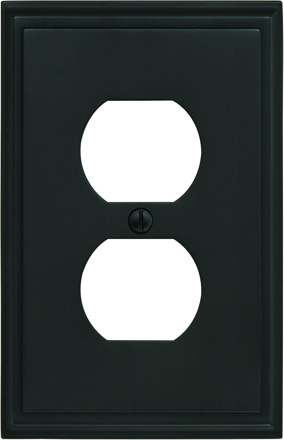 Mulholland 1-Gang Duplex Outlet Wall Plate