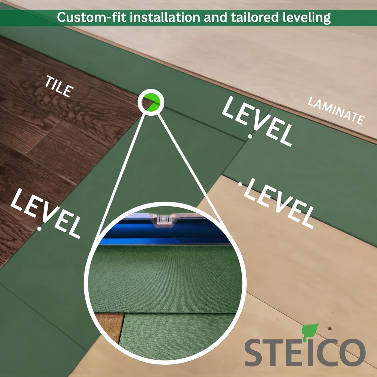 STEICO Wood Fiber Underlayment 6mm, 1/4 inches, 90 Square Feet
