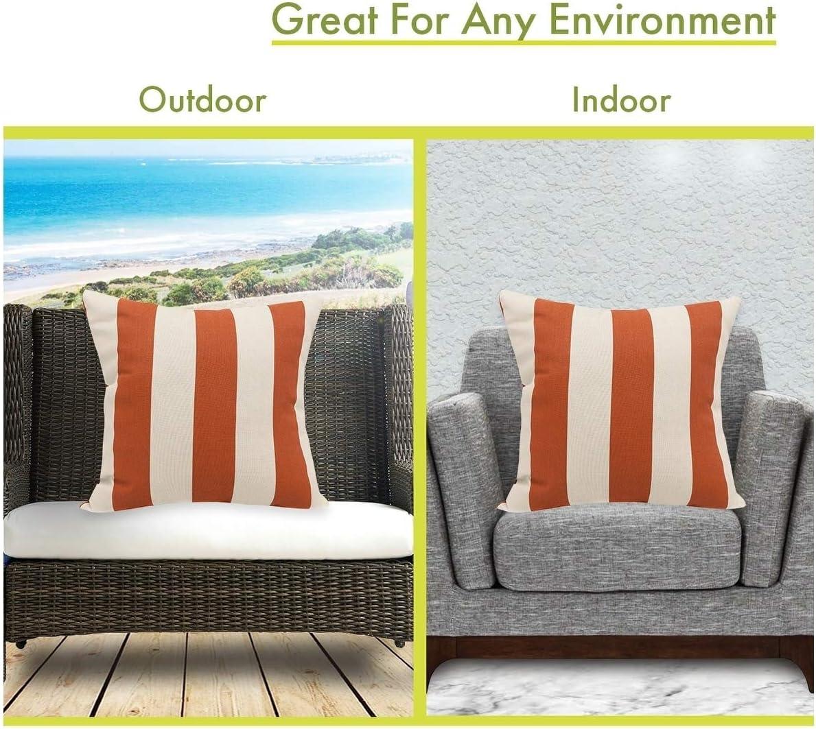 Majestic Home Goods Indoor/Outdoor Reversible Throw Pillow