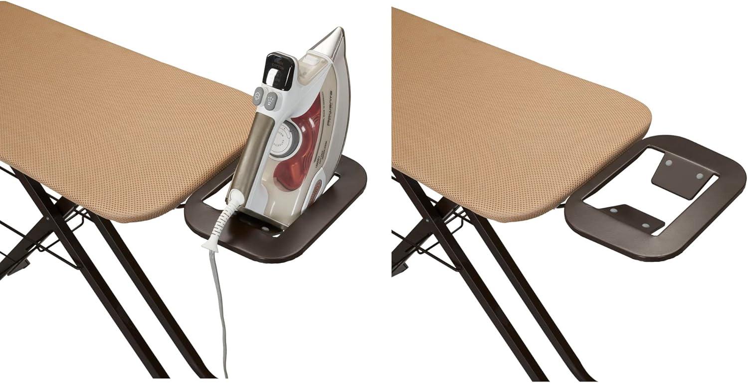 Household Essentials Ironing Center Mesh Steel Top Bronze