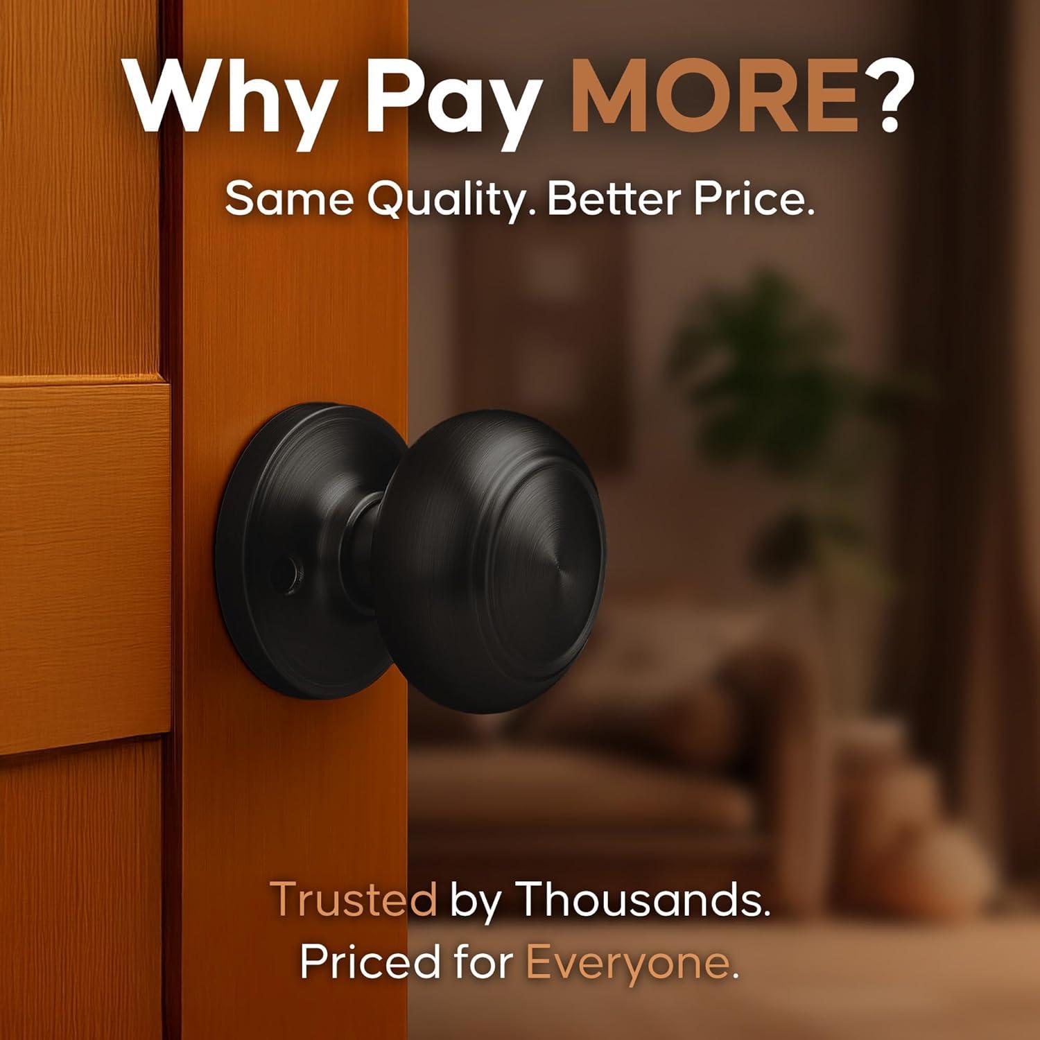 Colonial Passage Door Knob