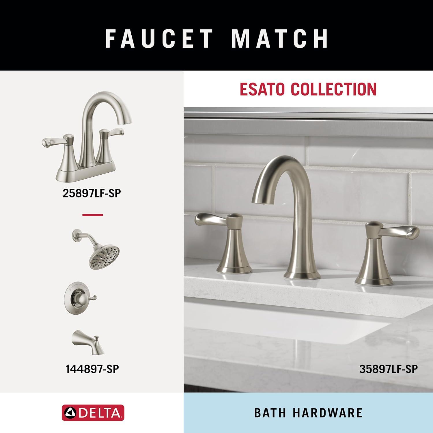 Delta Esato Double Towel Hook Bath Hardware Accessory ESA35-DN