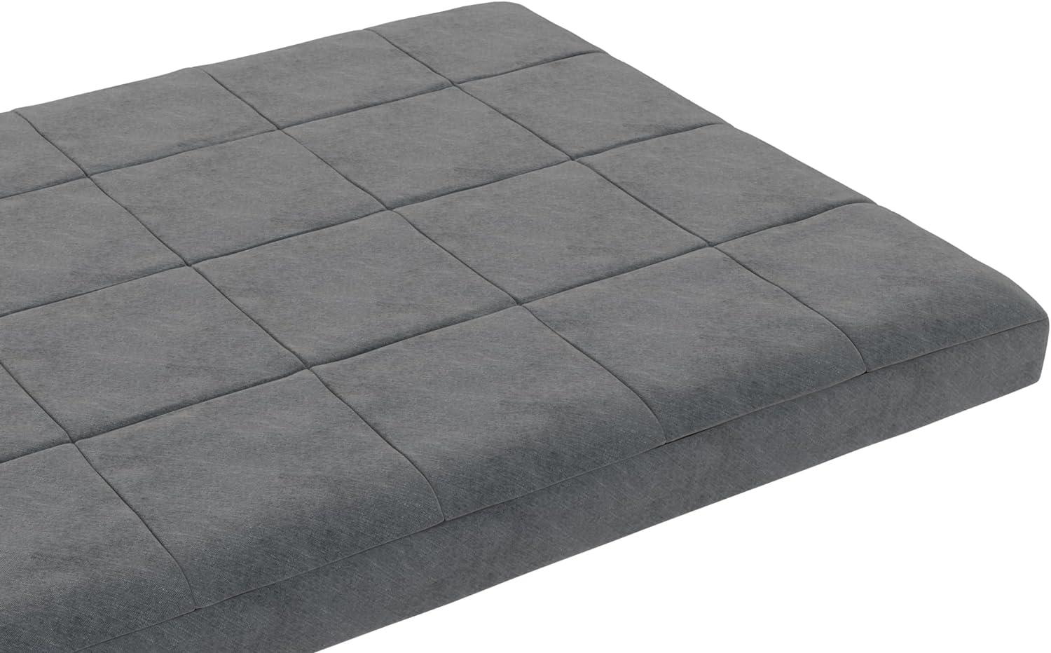 Luxe 6-inch GreenGuard Certified Full Futon Pad in Quilted Microfiber