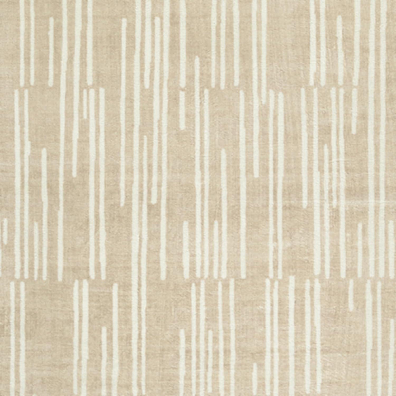 Tan and Cream Abstract Washable 8' x 10' Rug