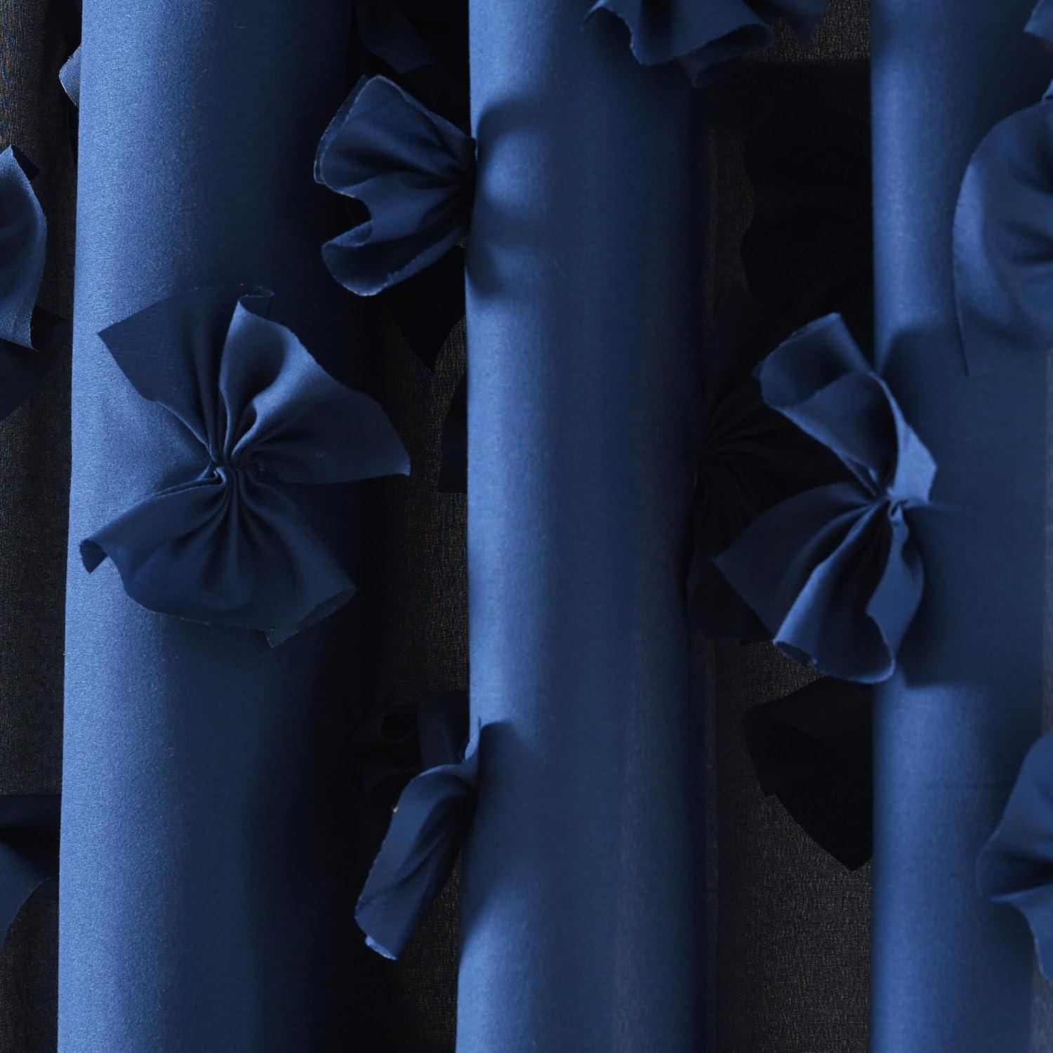 Lush Decor Riley Rod Pocket Curtain Panel