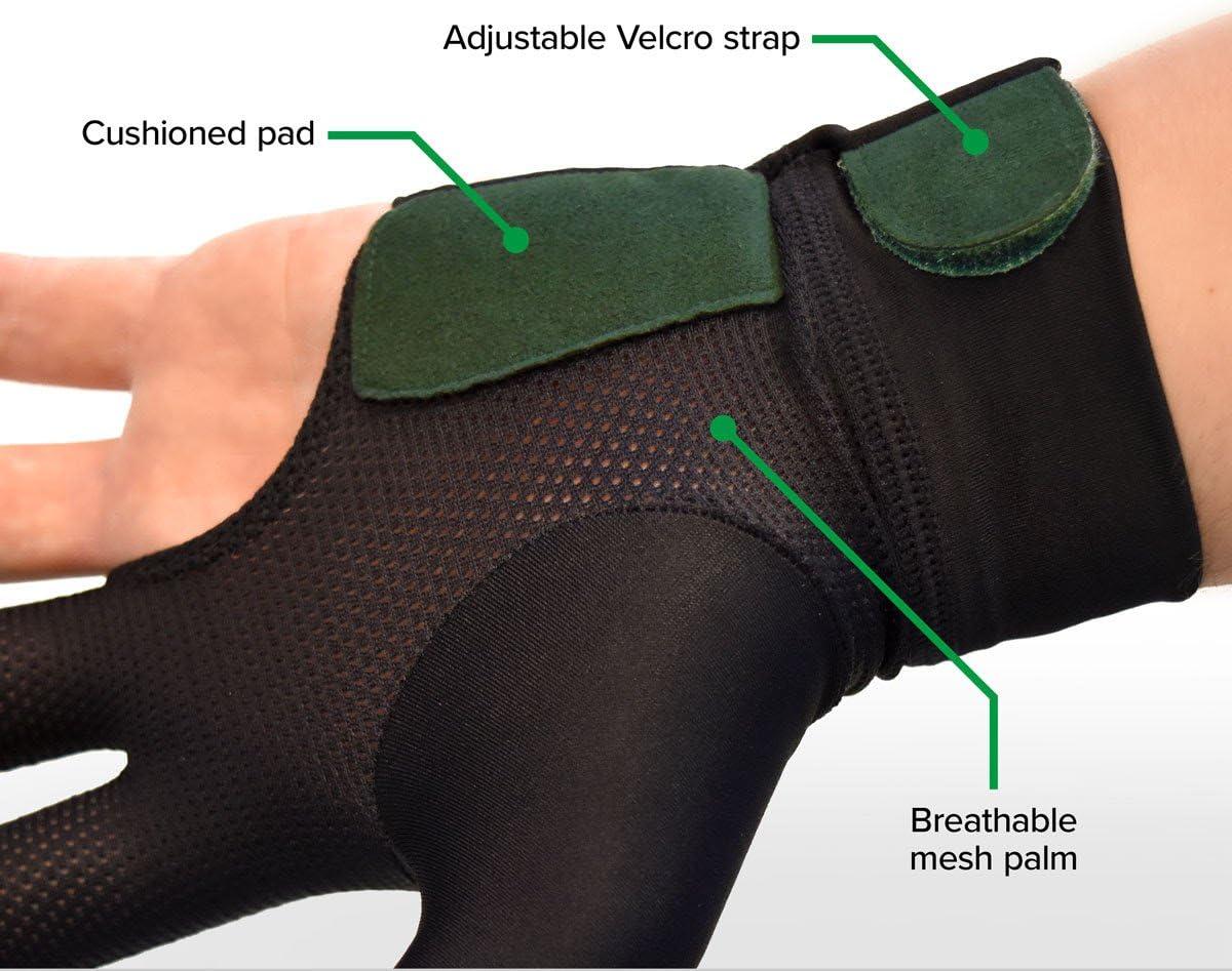 McDermott Billiard Pool Glove - Left Hand Fit for Right Handed Players - Large