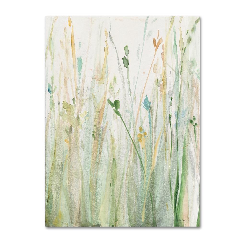 Trademark Fine Art "Spring Grasses II Crop" Canvas Art by Avery Tillmon