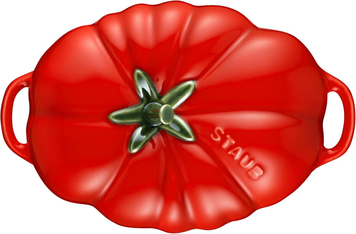 Staub Ceramic 16-oz Petite Tomato Cocotte Baking Dish