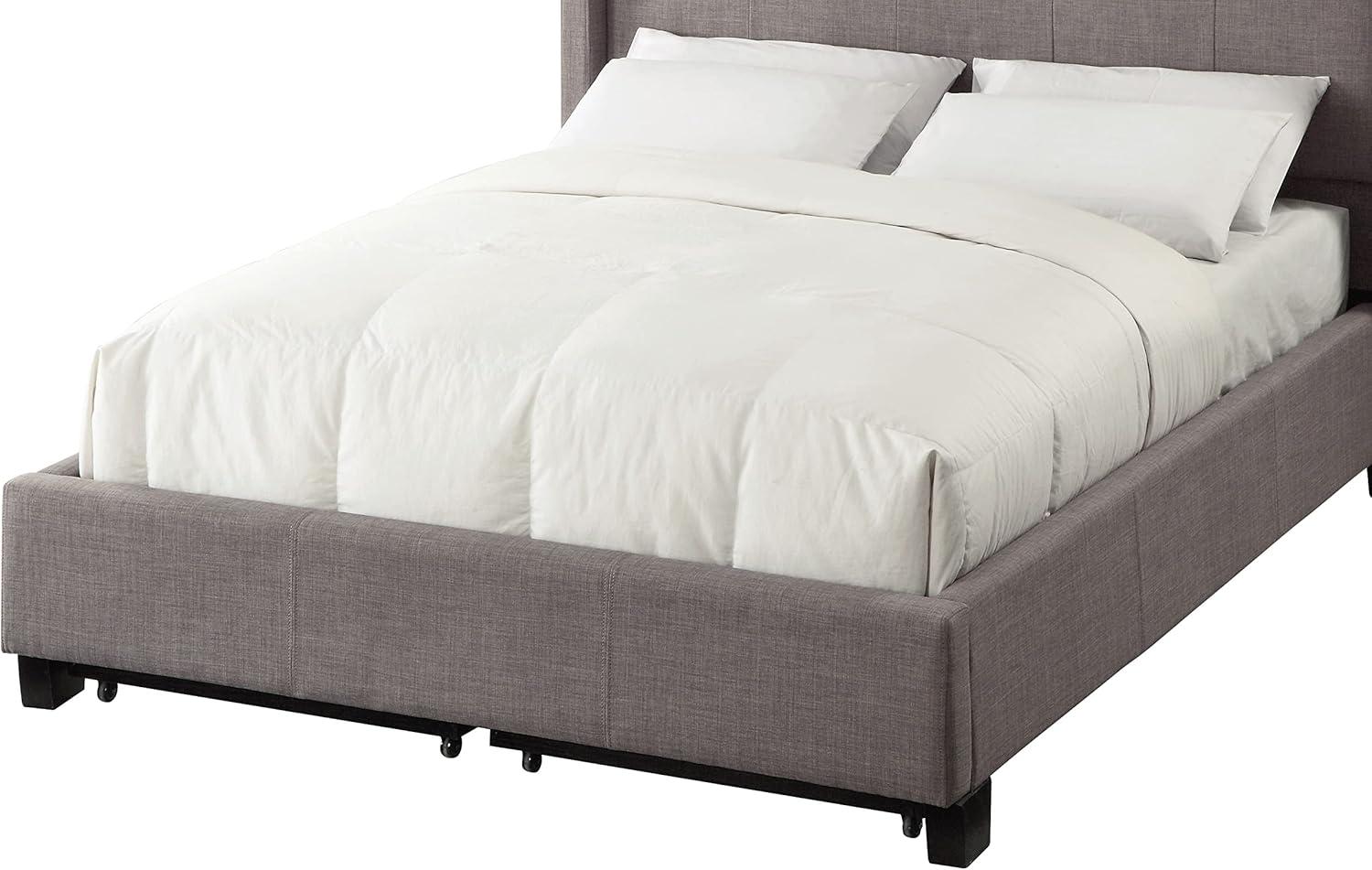 Geneva - Madeleine Dolphin Upholstered Panel Storage Bed