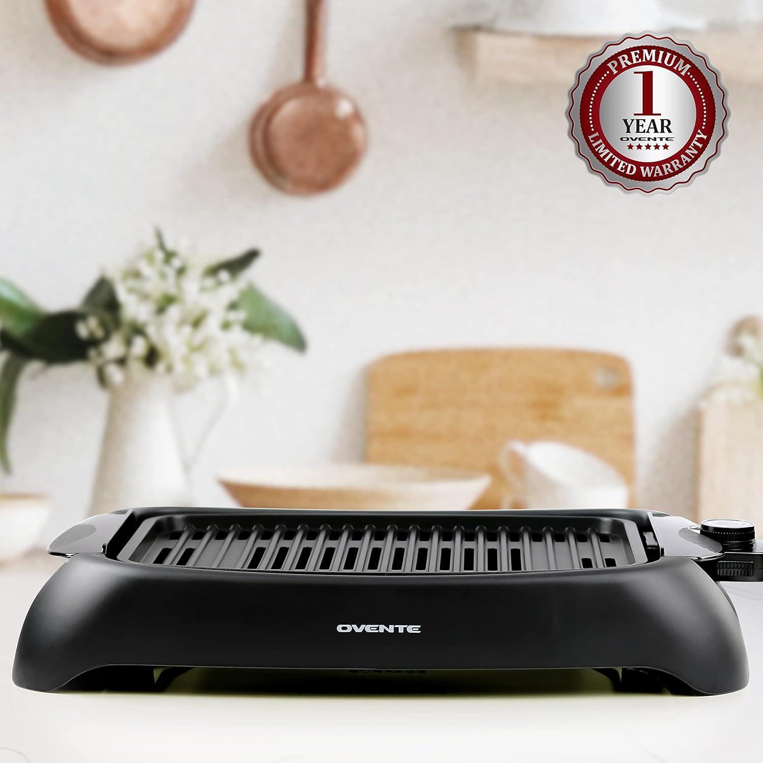 Ovente OVENTE Non-Stick Electric Grill