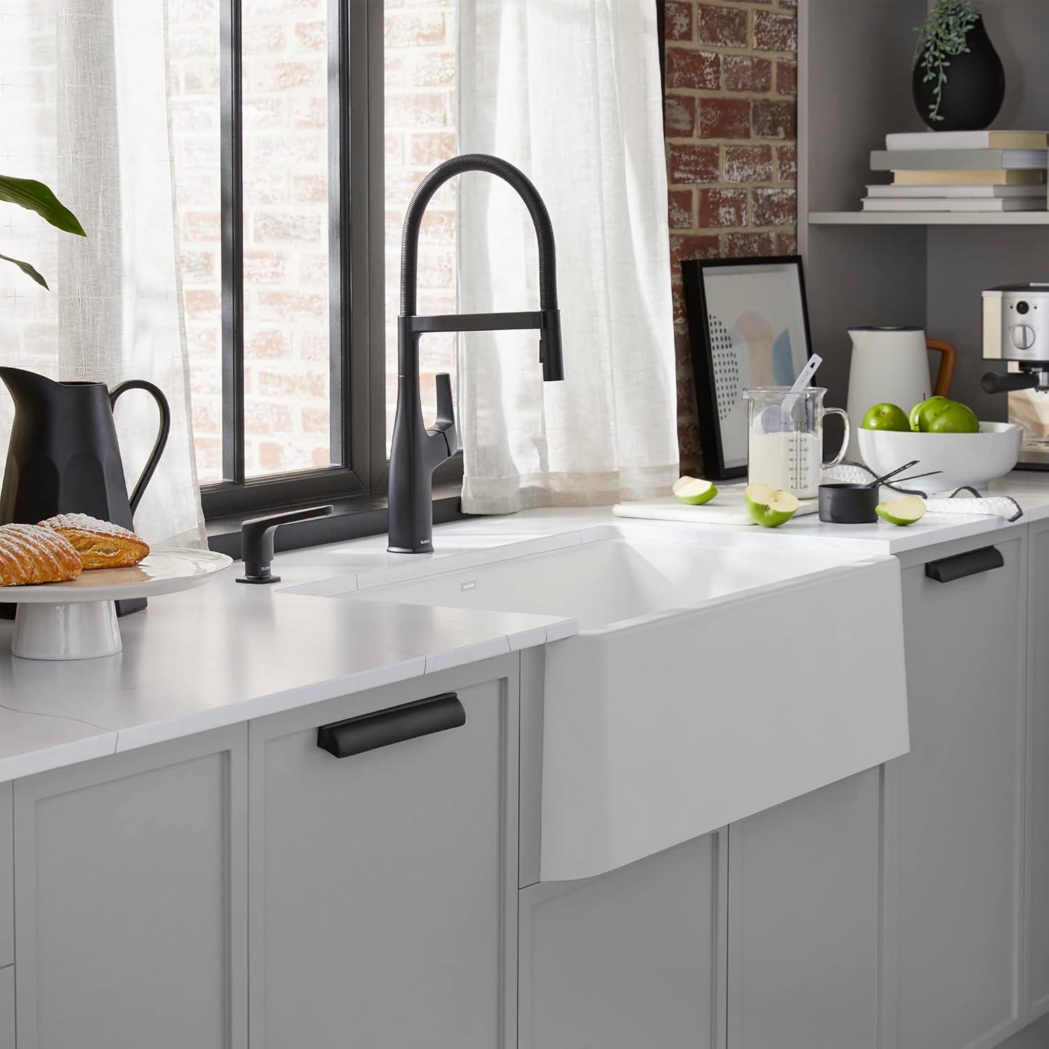 Ikon SILGRANIT 30" L x 19" W Farmhouse Sink