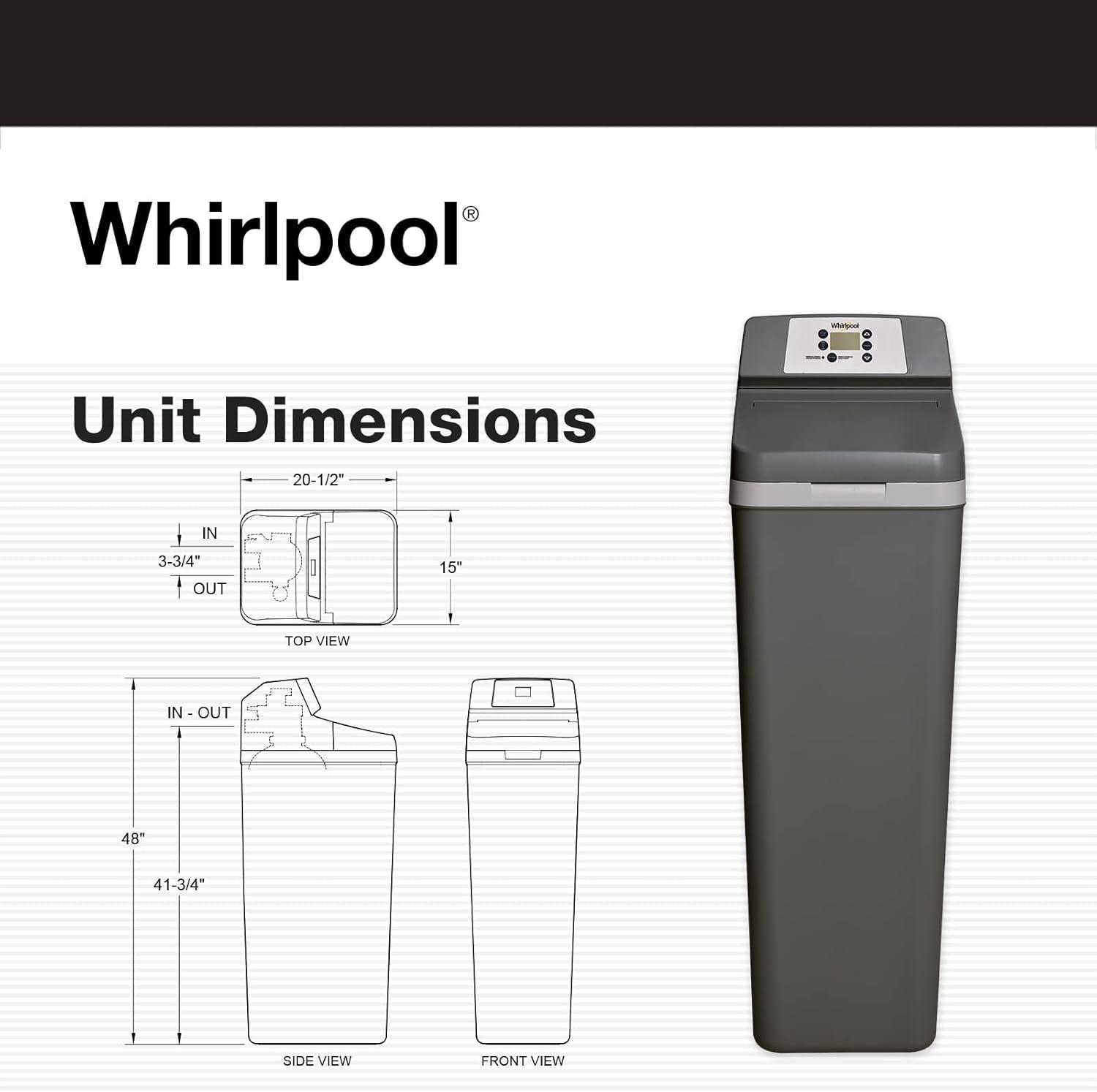 Whirlpool Pro Series 31000 -Grain Water softener/conditioner/filtration system
