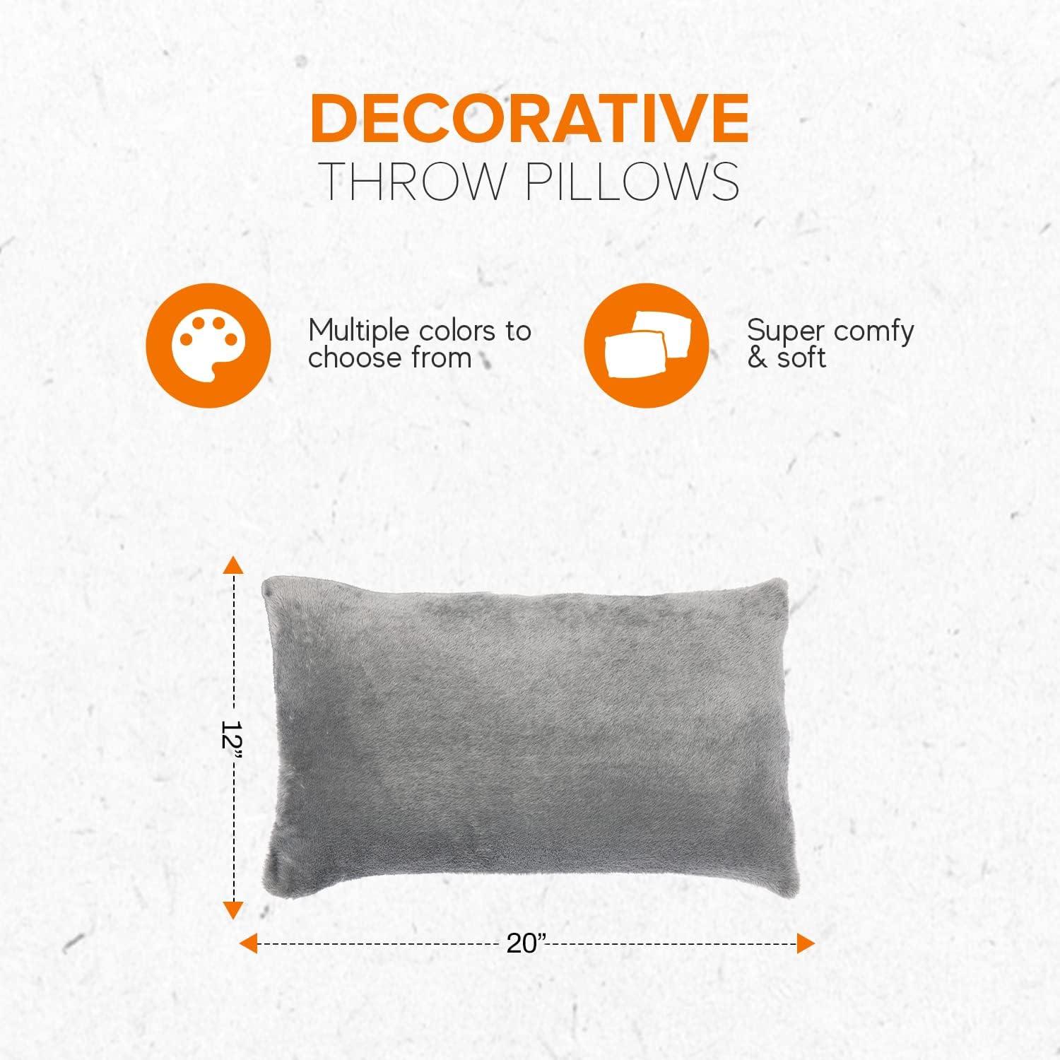 Reversible Throw Pillow