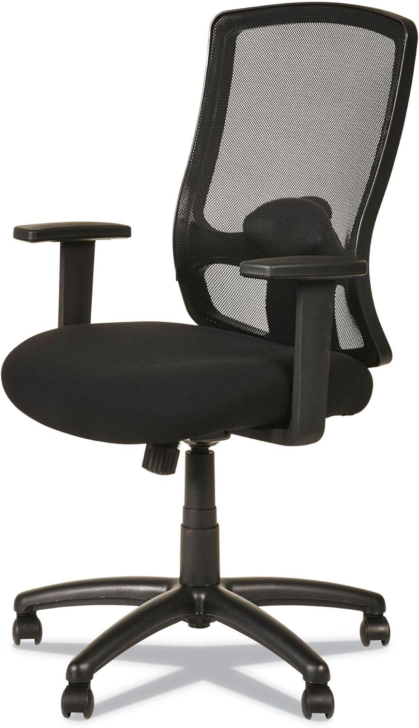 Alera Alera Etros Series High-Back Swivel/Tilt Chair, Supports Up to 275 lb, 18.11" to 22.04" Seat Height, Black