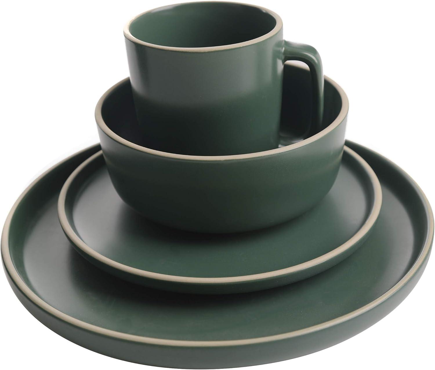 Zuma 16 Piece Dinnerware Set, Service for 4