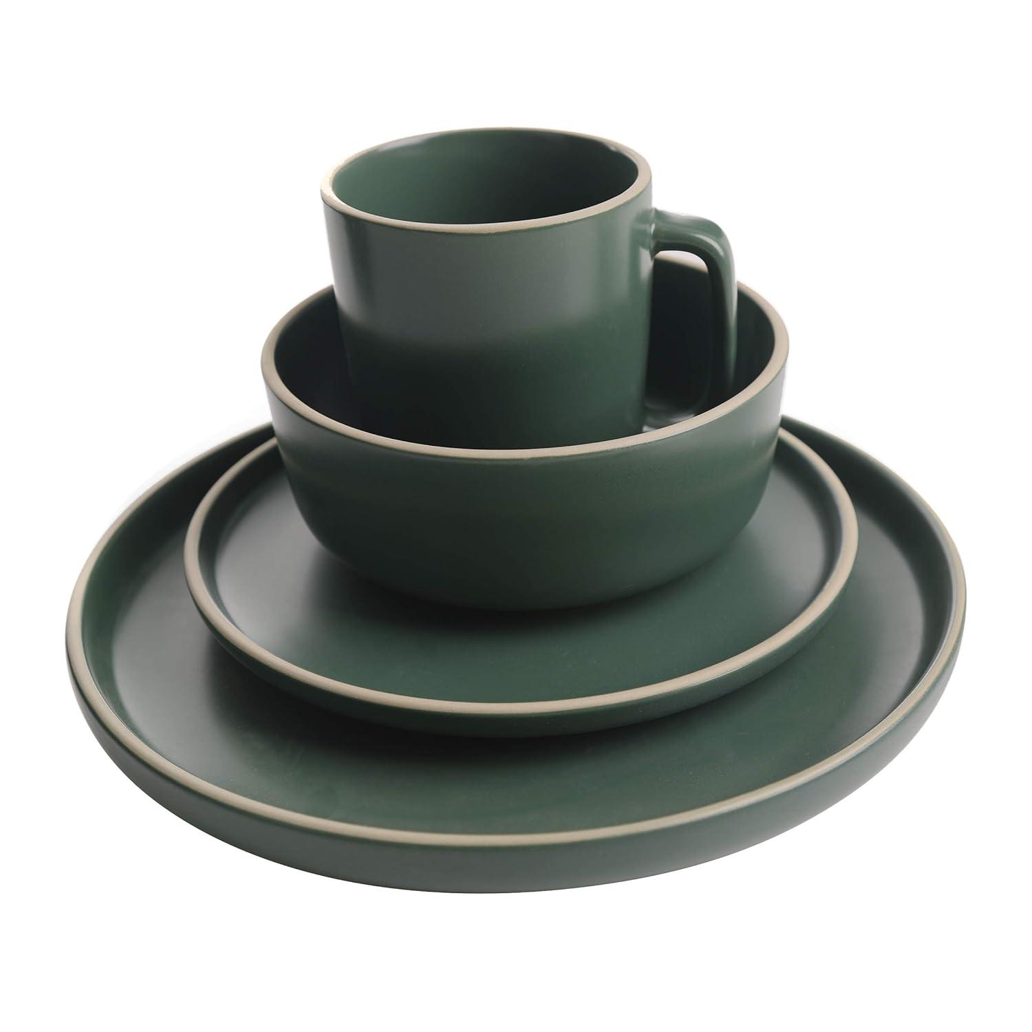 Zuma 16 Piece Dinnerware Set, Service for 4
