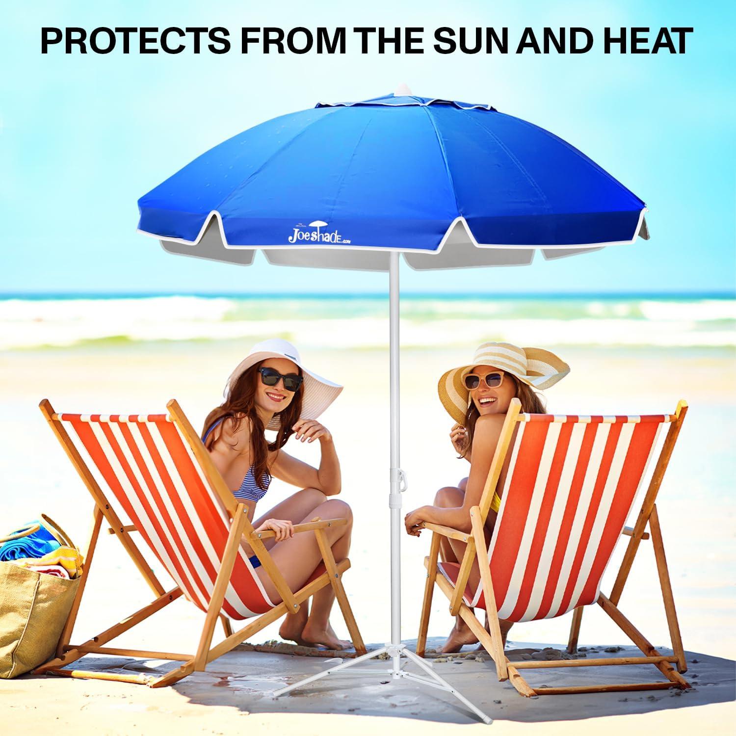 Portable UV Sun Shade Umbrella with Tripod Stand – Lightweight, Adjustable, and Instant Sun Protection for Outdoor Sports, Camping, and More – Blue