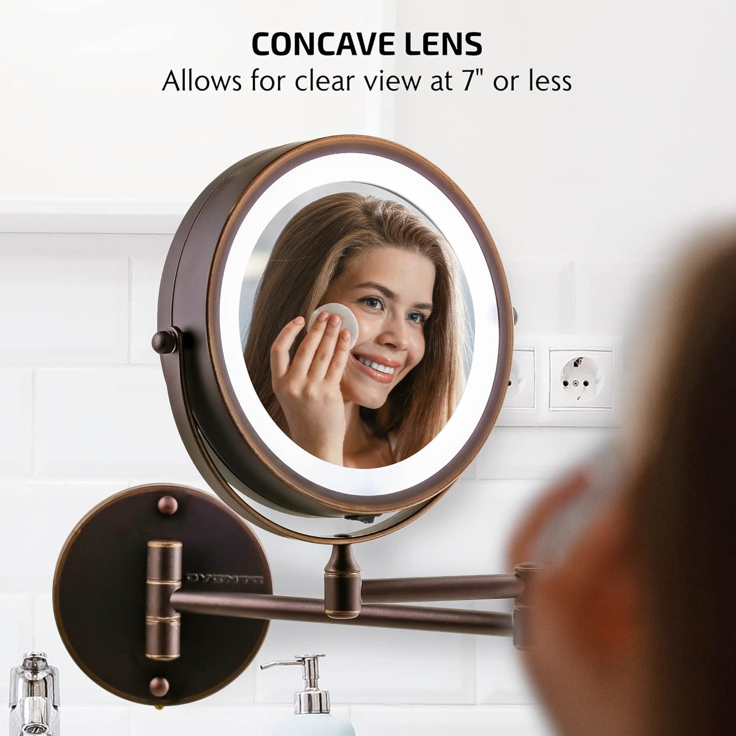 Concave LED Wall Mirror