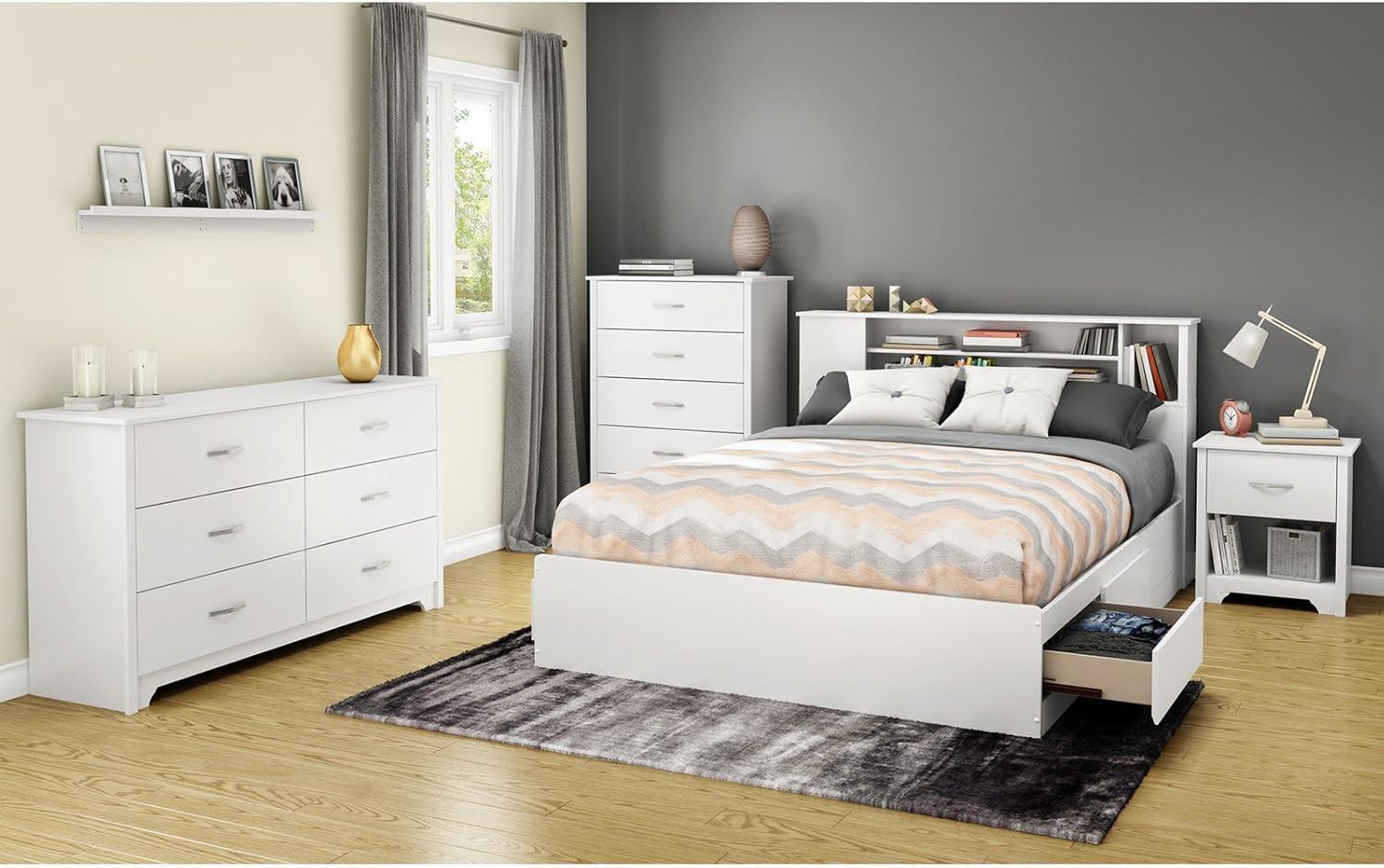 South Shore Fusion, Contemporary Dresser,  Black