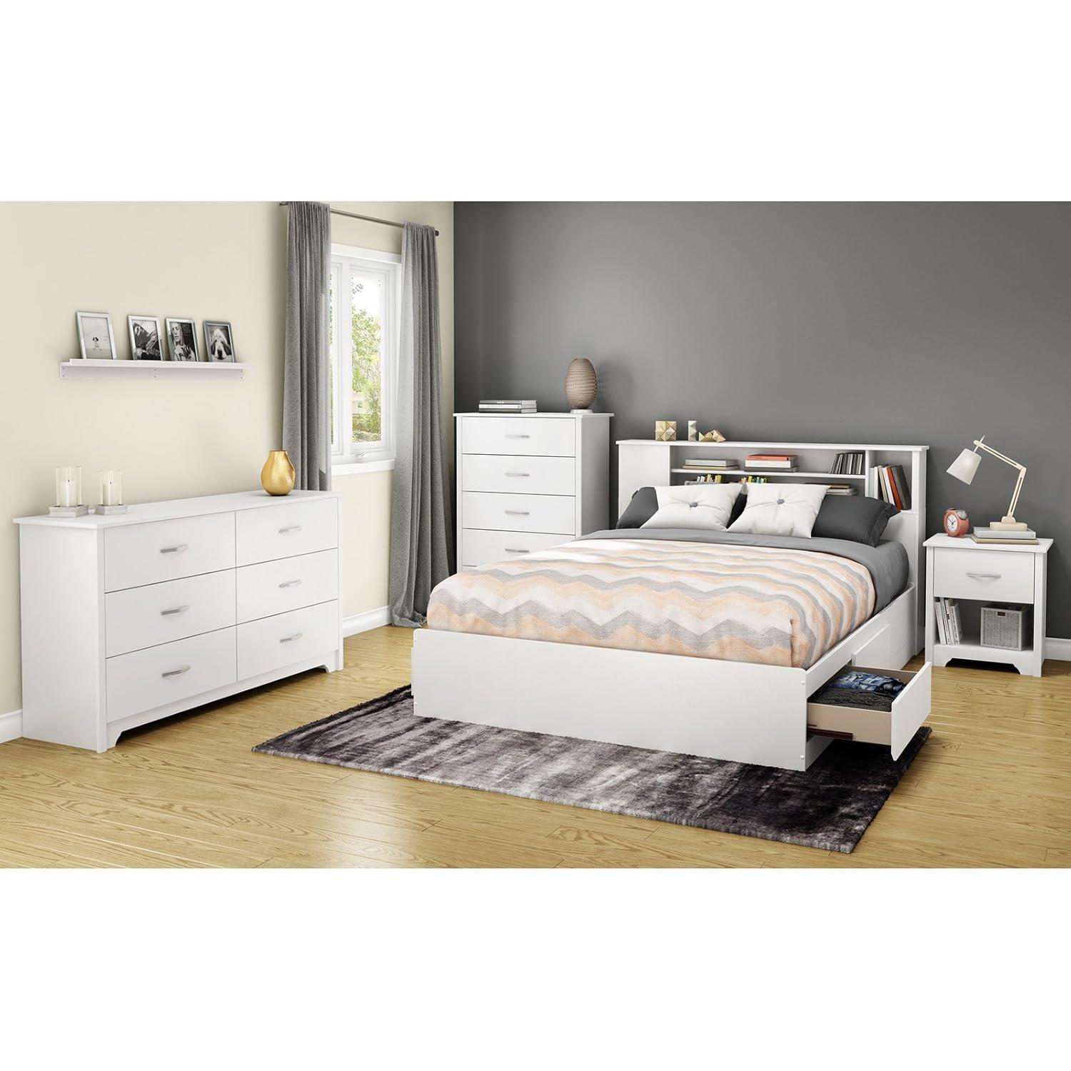 South Shore Fusion, Contemporary Dresser,  Black