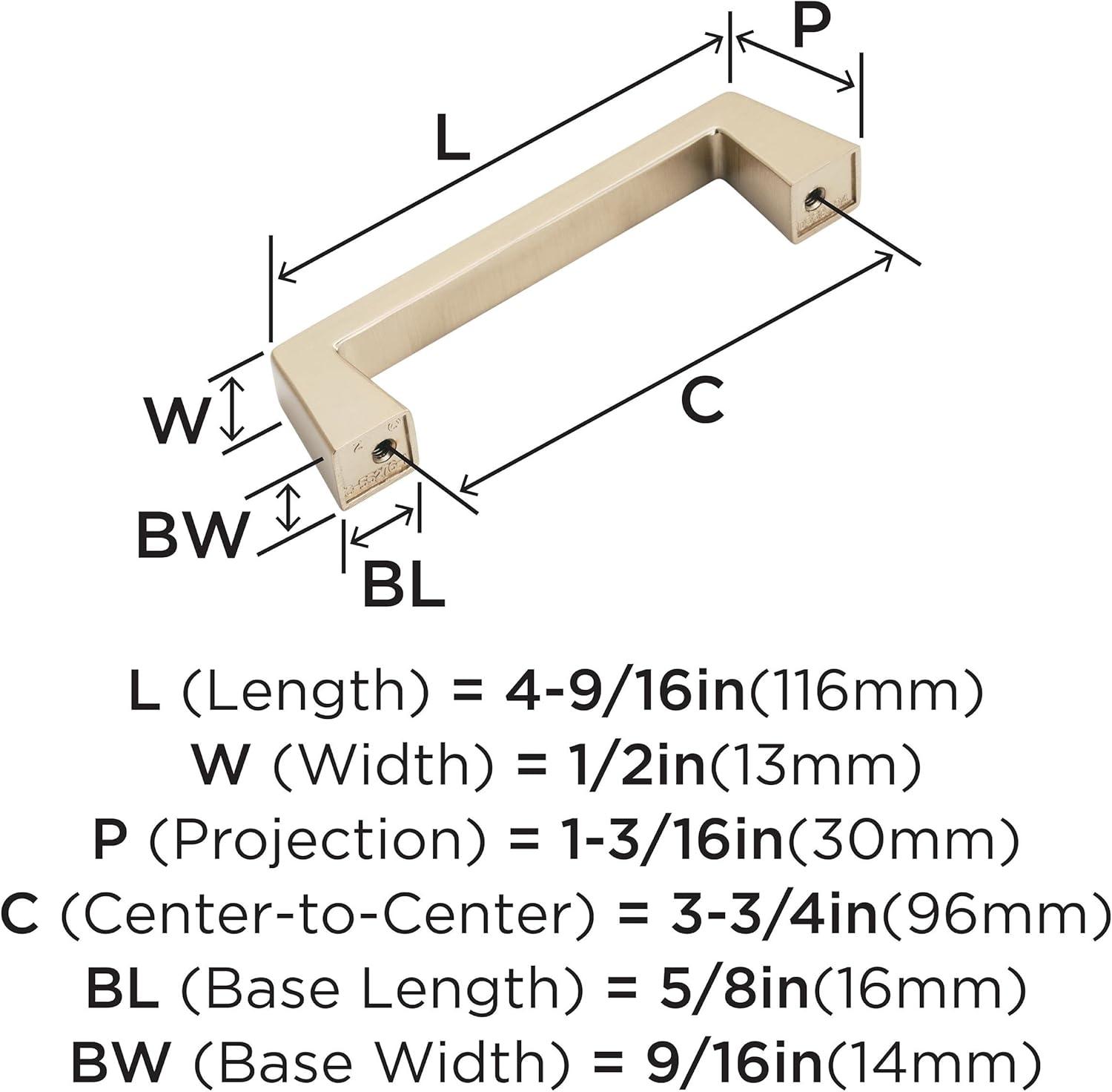 Blackrock 3 3/4" Center to Center Bar Pull