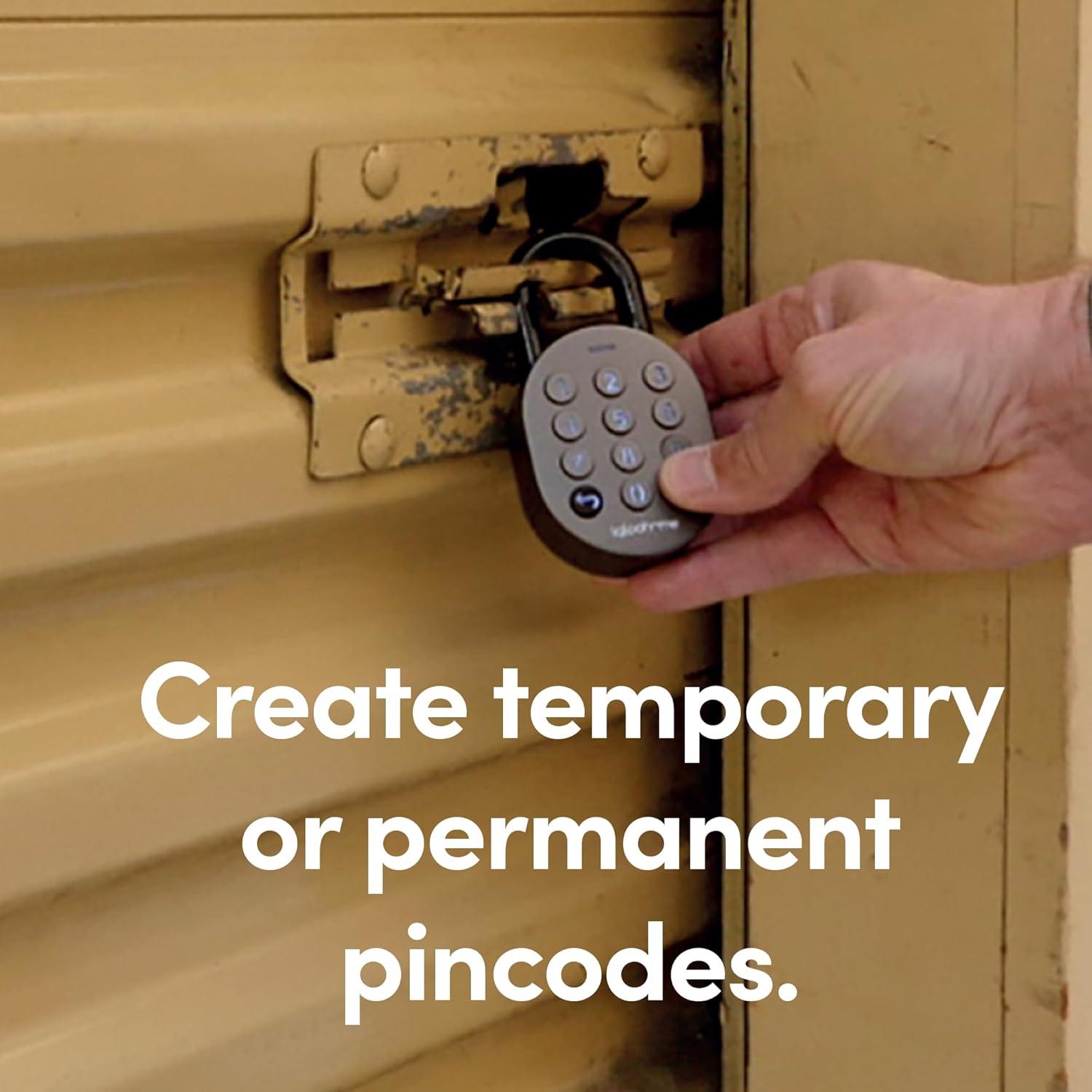 Igloohome Smart Bluetooth Padlock - Grant Access Anytime, Anywhere