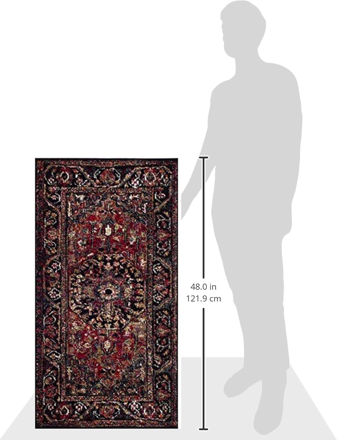 Vintage Hamadan VTH215 Power Loomed Area Rug  - Safavieh