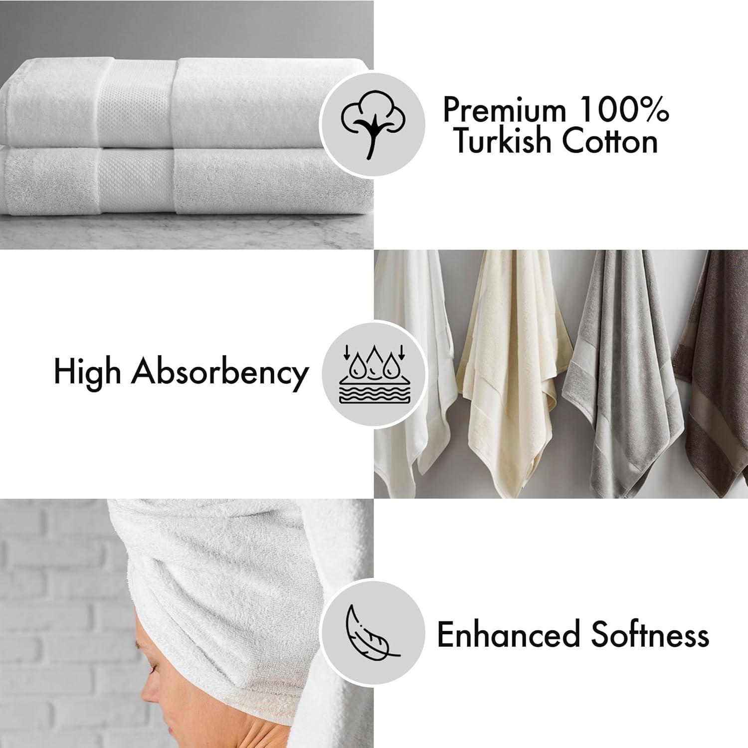 Madison Park Signature Turkish 100% Cotton Bath Sheet 2 Piece Set (Set of 2)