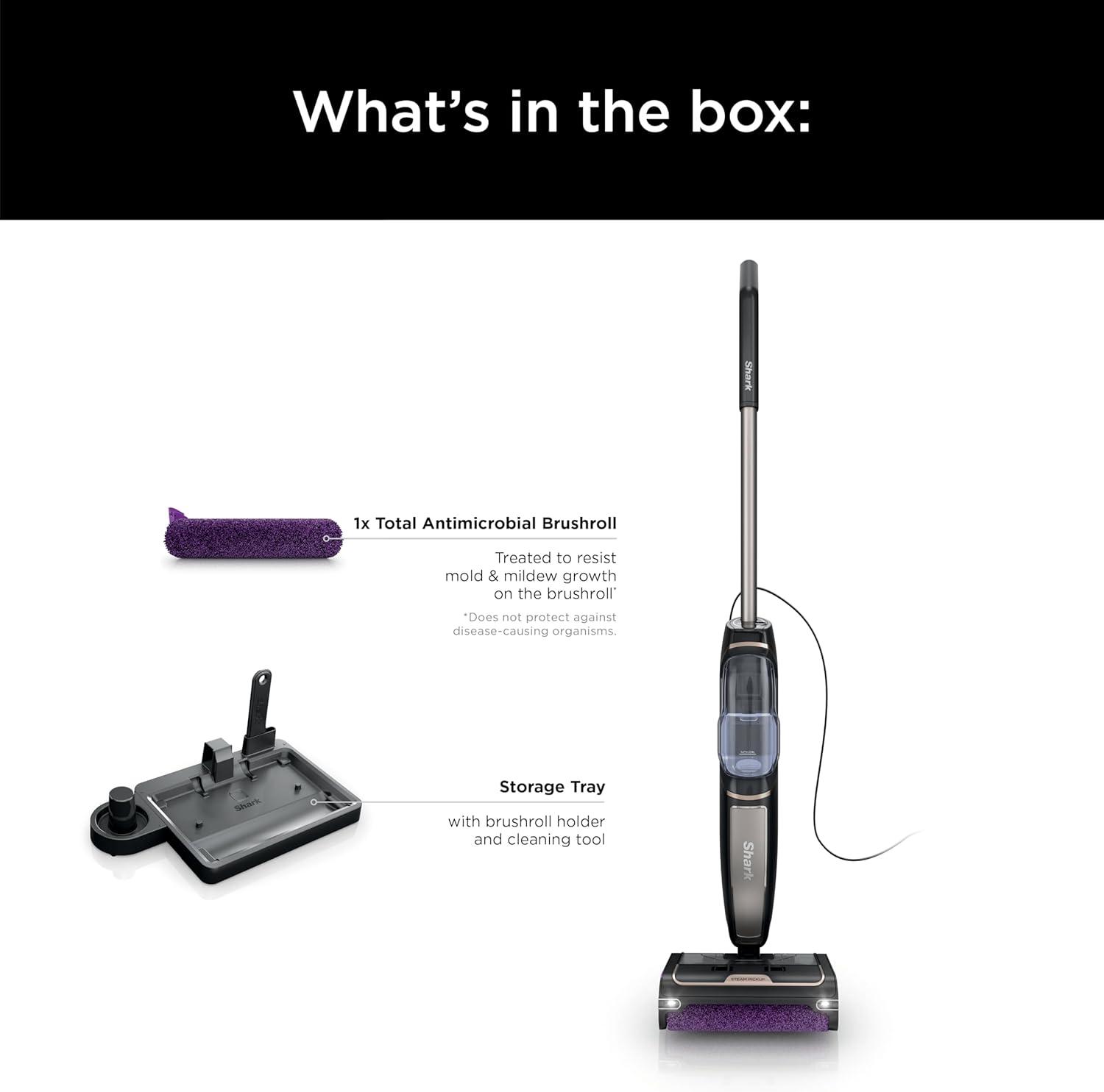 Shark Steampickup 3-in-1 Steam Mop, Pick-up & Sanitize