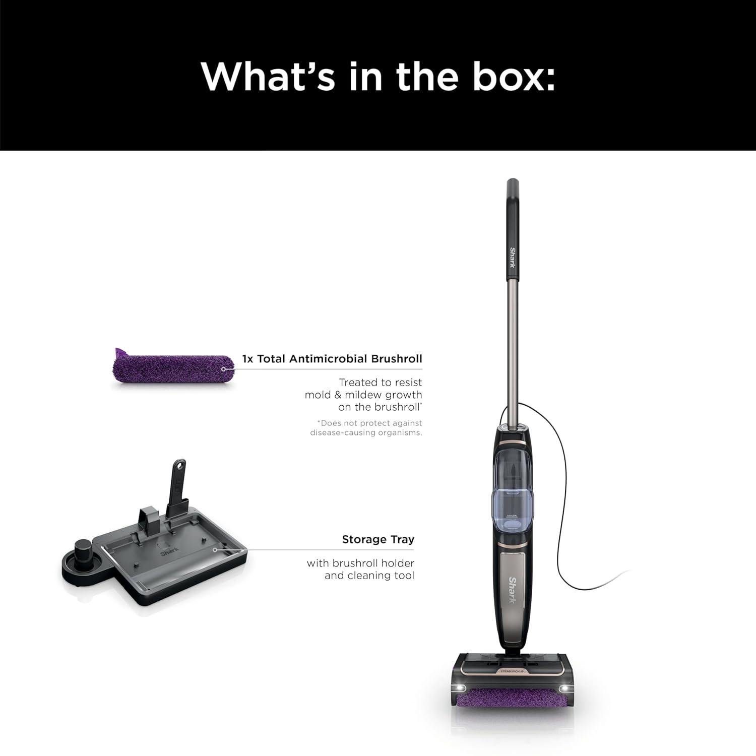 Shark Steampickup 3-in-1 Steam Mop, Pick-up & Sanitize