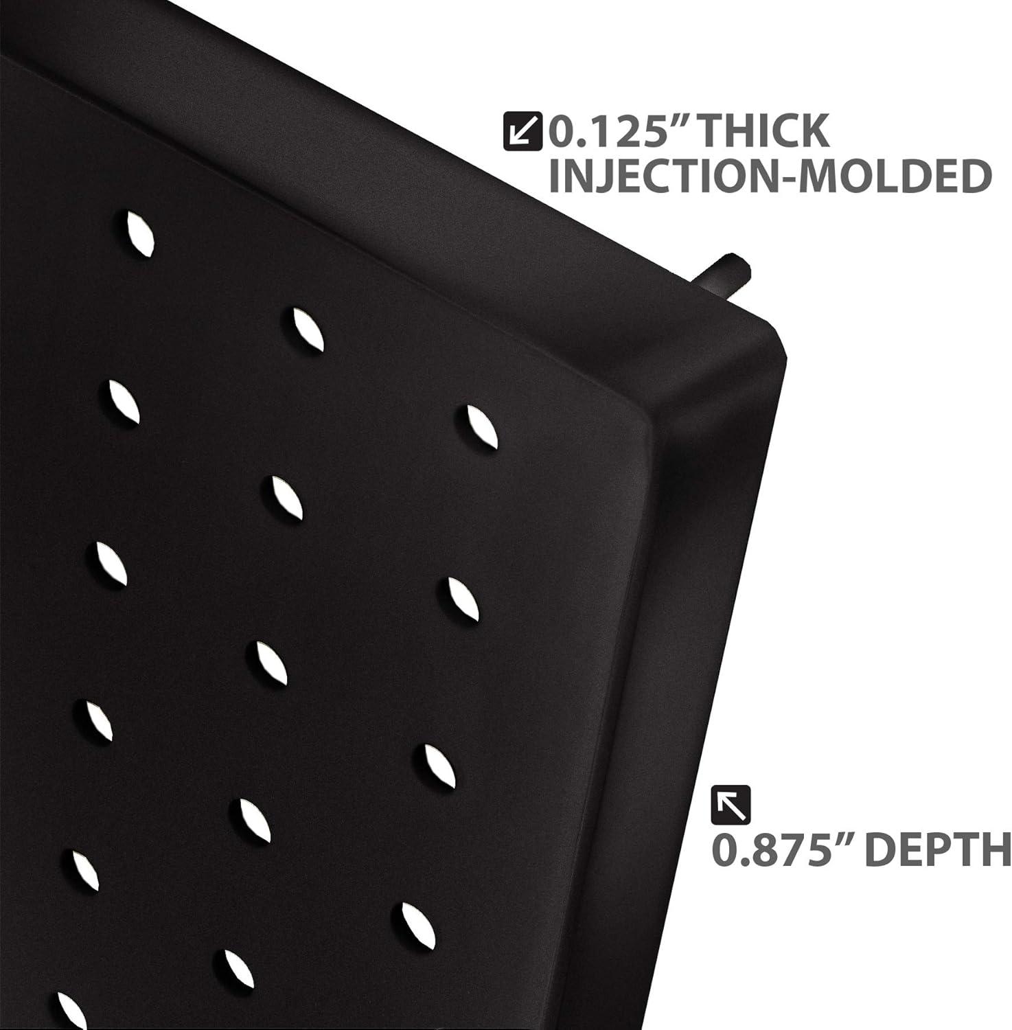 Pegboard Wall Panel Storage Solution, Size: 16"x 20", 2-Pack