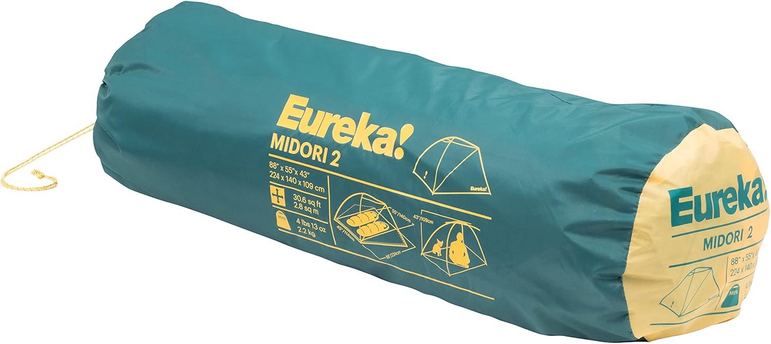 Eureka ERK2629085 Midori 2 Person Tent, Aspen Gold & Oil Blue