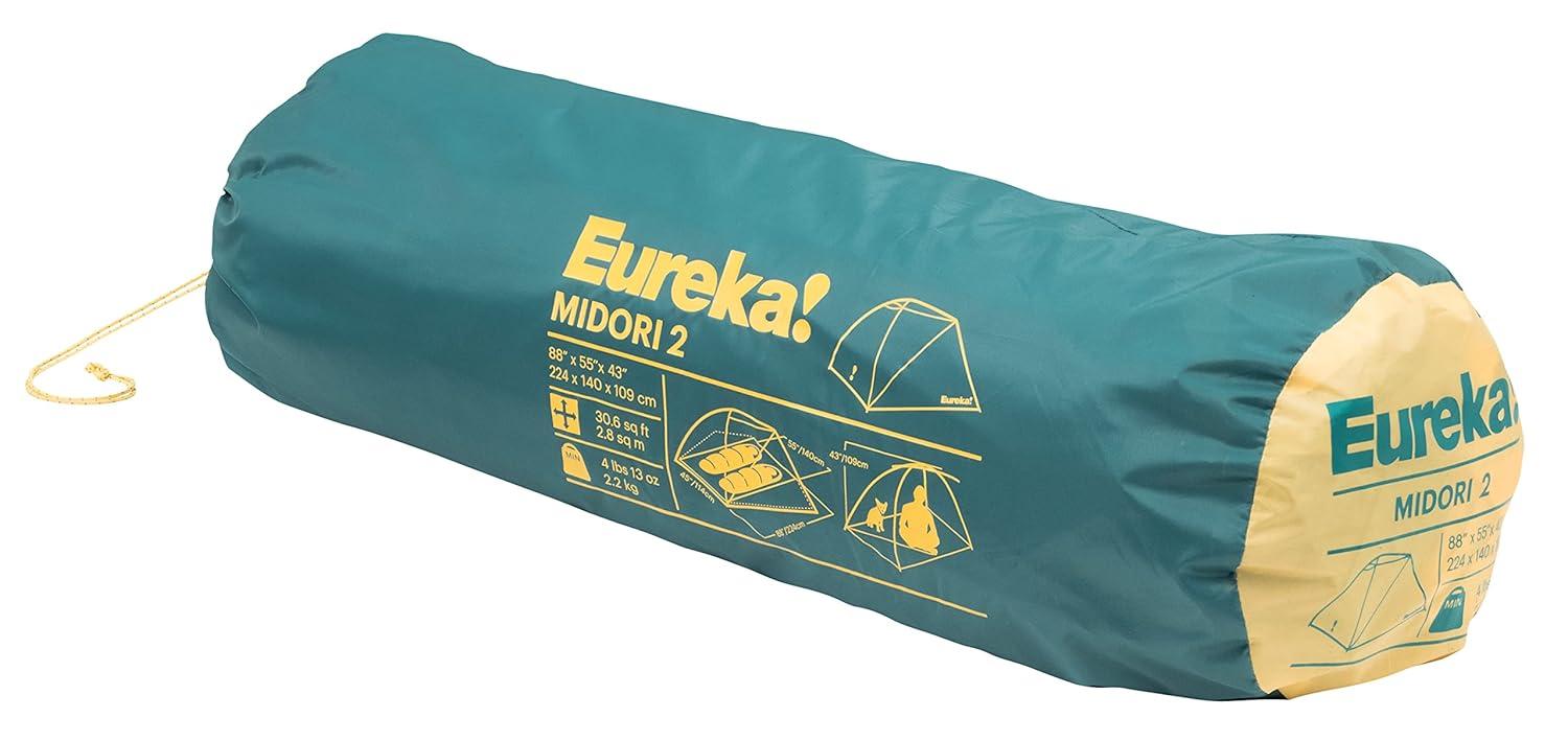 Eureka ERK2629085 Midori 2 Person Tent, Aspen Gold & Oil Blue