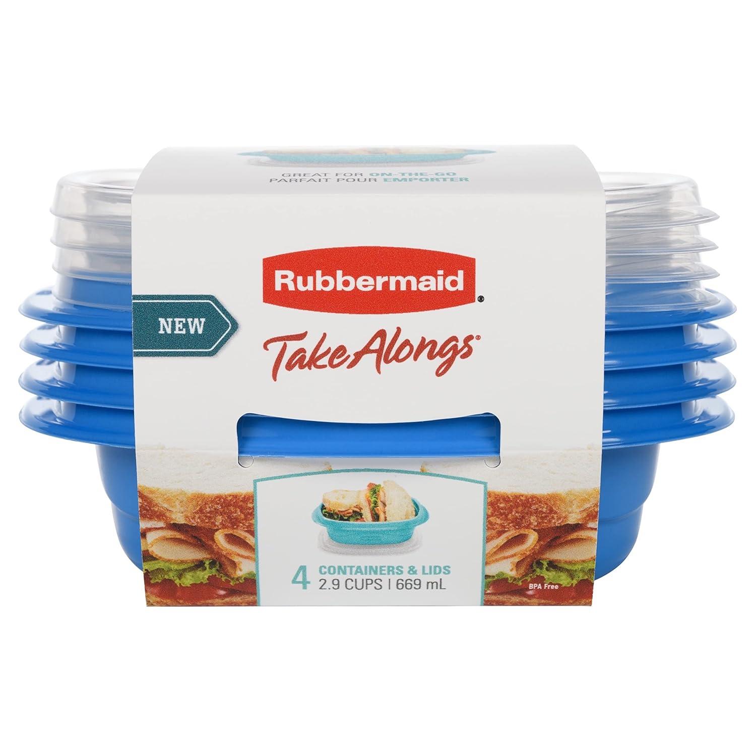 Rubbermaid Os 2.9c Tka Otg Sqr Tri 4pk