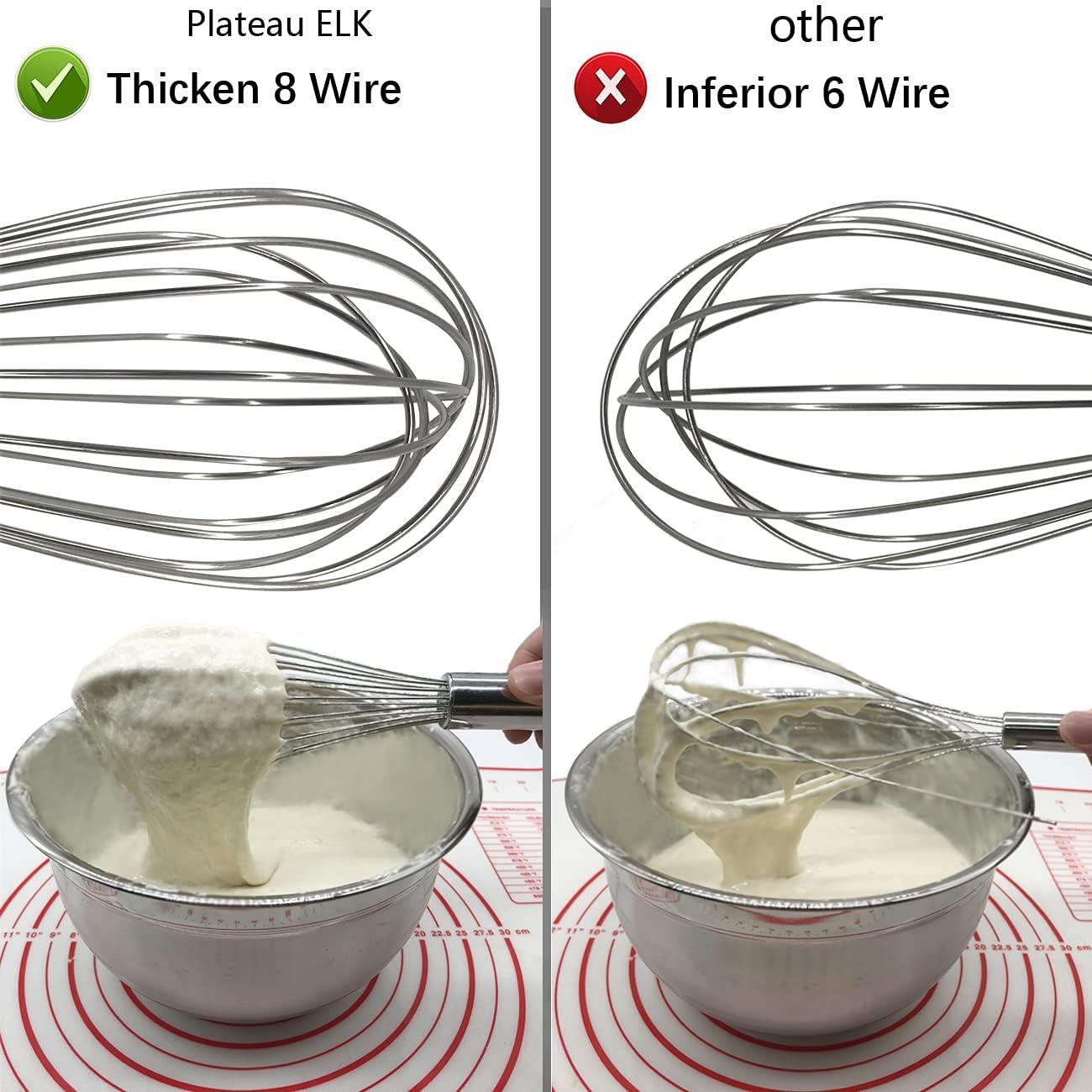 Stainless Steel Balloon Whisk Set, 3 Sizes