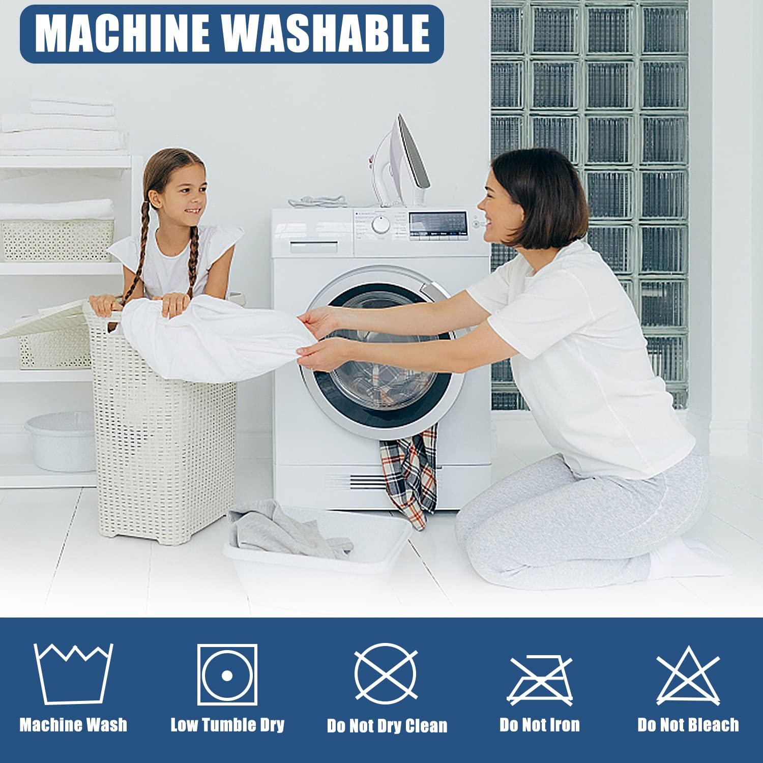 2 Pack Twin Waterproof Mattress Protector Deep Pocket Mattress Cover, Soft Breathable Mattress Pad, Fitted Noiseless Waterproof Bed Cover Stretch to 19"