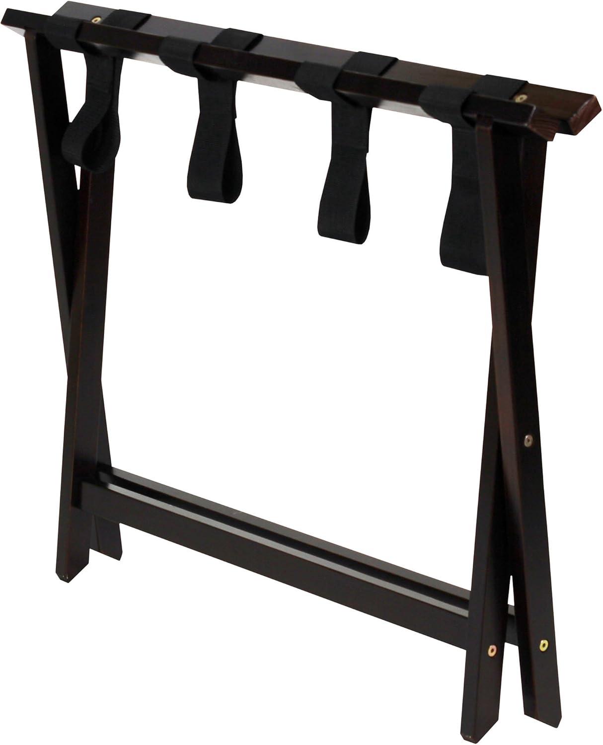 ROTSEN FURNITURE LLC. Heavy Duty Solid Wood Extra Wide Luggage Rack