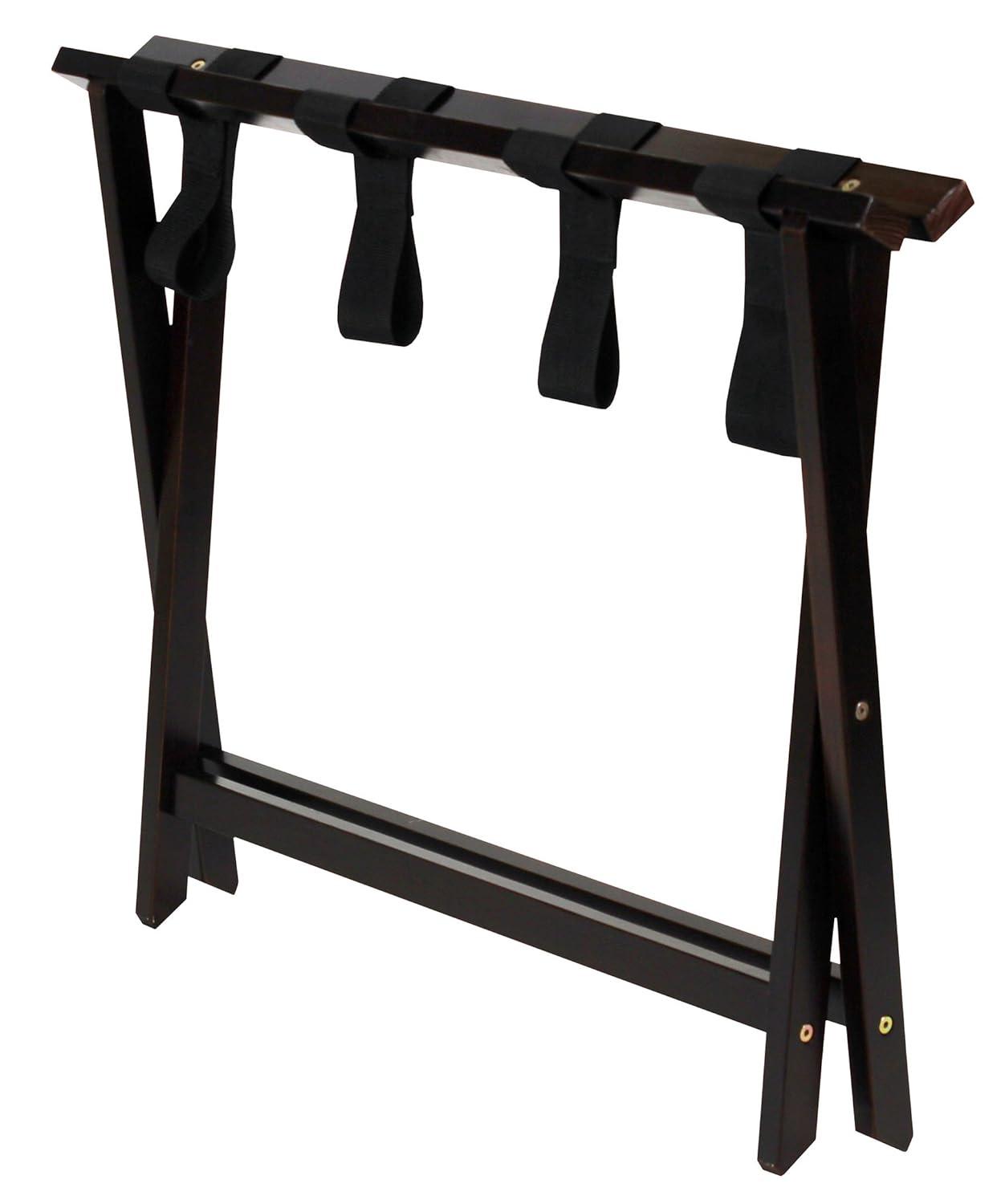 ROTSEN FURNITURE LLC. Heavy Duty Solid Wood Extra Wide Luggage Rack