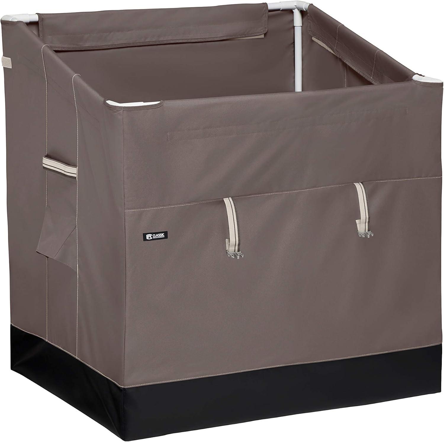 Classic Accessories 85 gal Ravenna Water-Resistant Steel Deck Box Beige