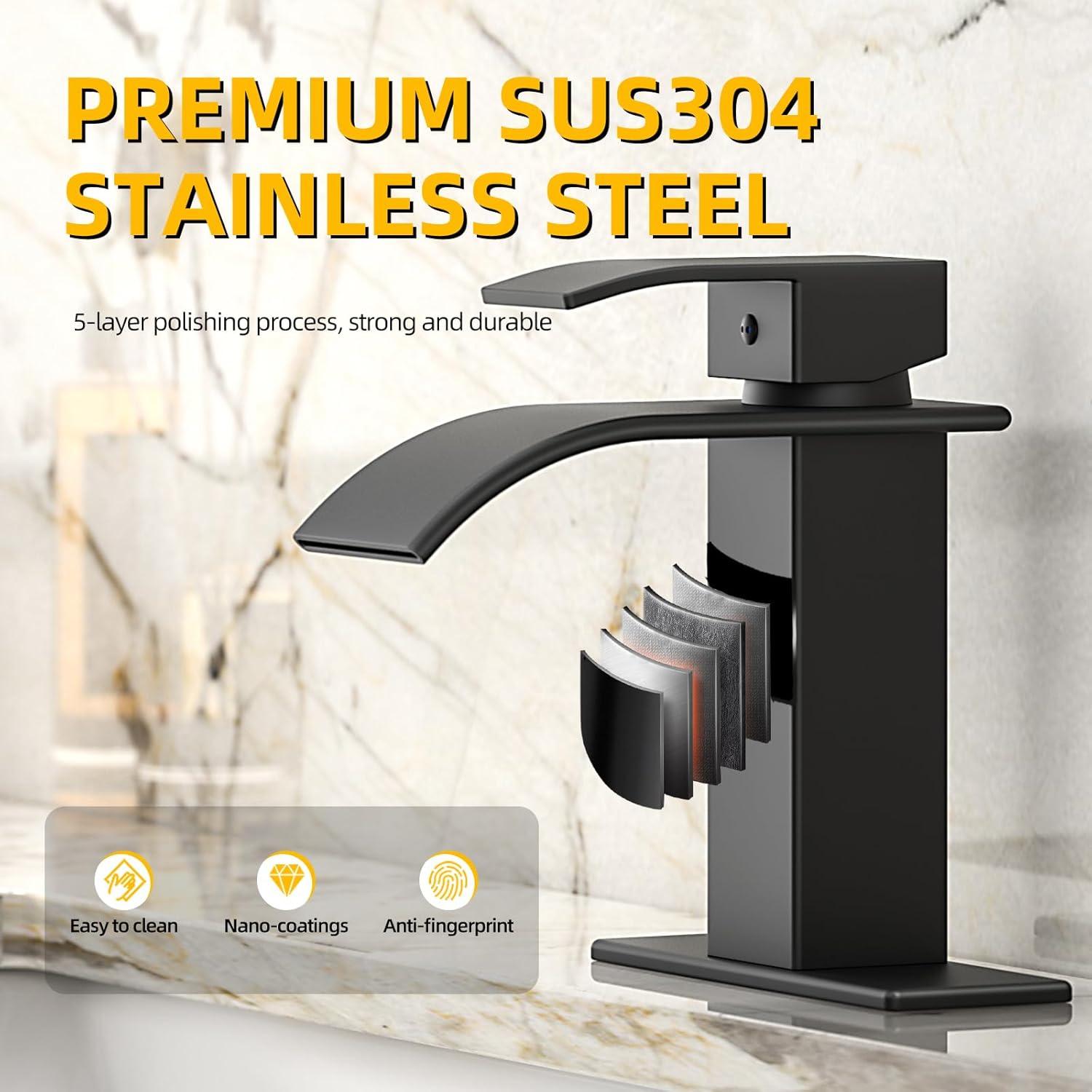 Single-Hole Single-handle Bathroom Faucet