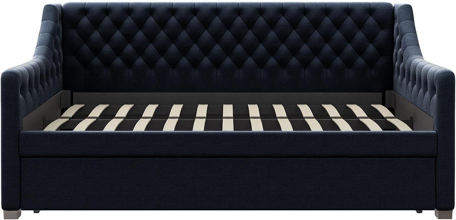 Monarch Hill Ambrosia Upholstered Daybed with Trundle