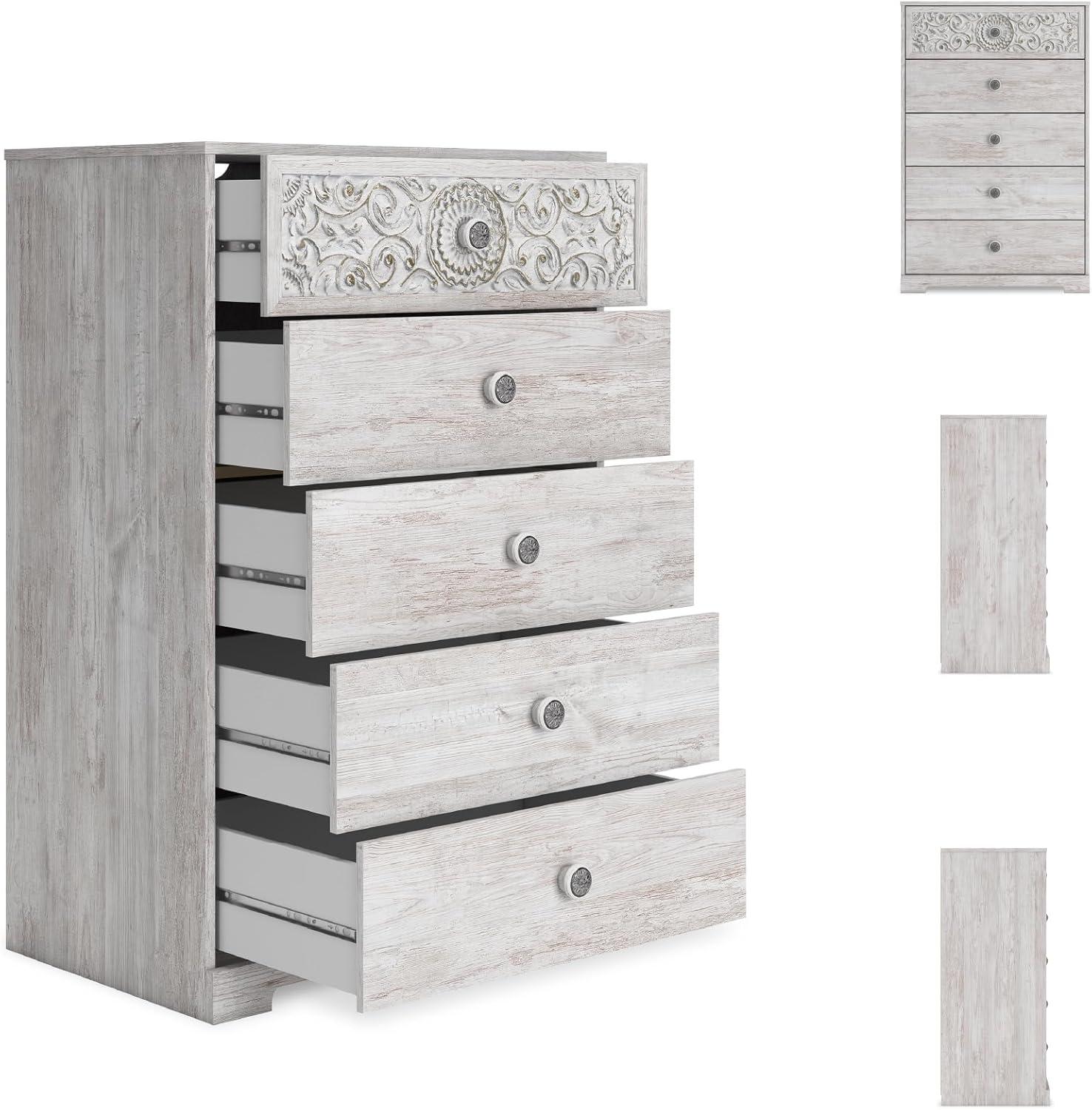 Ophelia & Co. Bedriye 29.88'' W 5 - Drawer Dresser