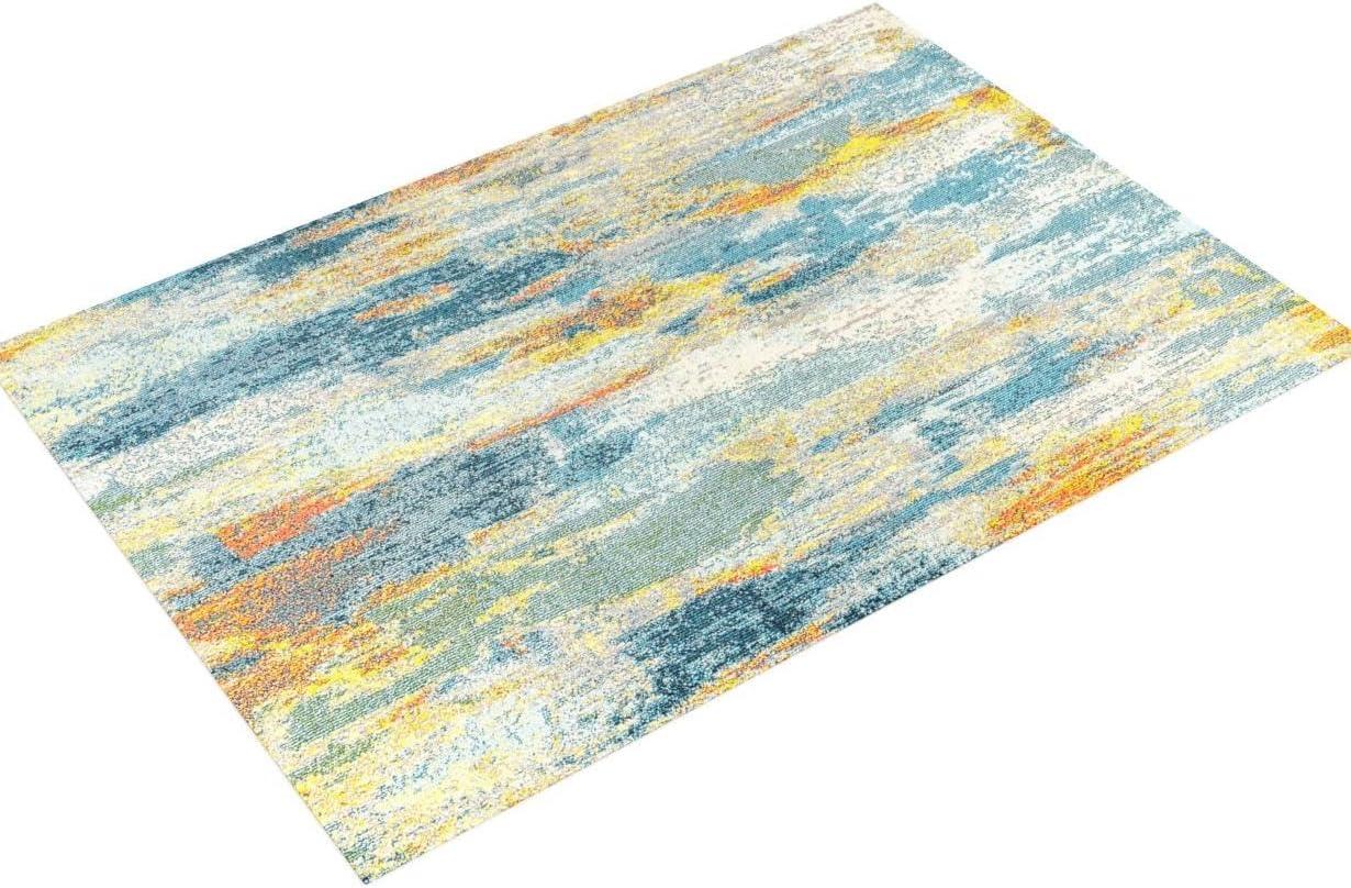 Contemporary POP Modern Abstract Vintage Waterfall Area Rug - JONATHAN Y