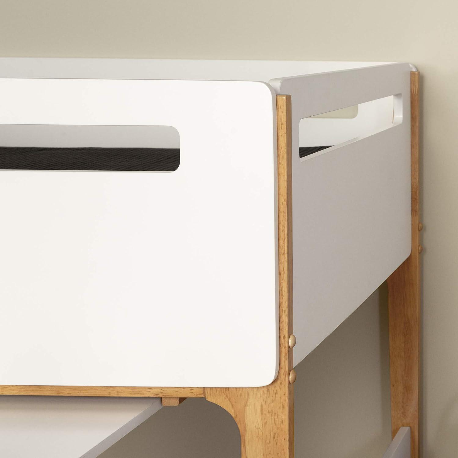 South Shore Bebble Twin Loft Bed with Built-in-Desk by South Shore