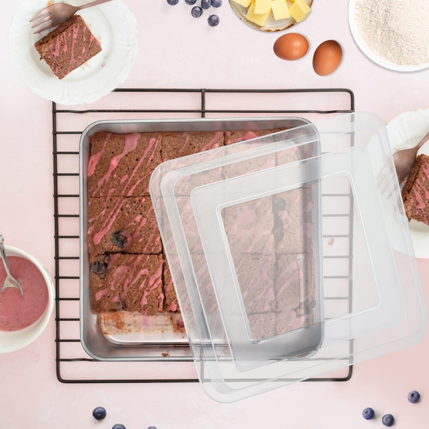 Nordic Ware Nordic Ware Natural Commercial Square Cake Pan with Lid