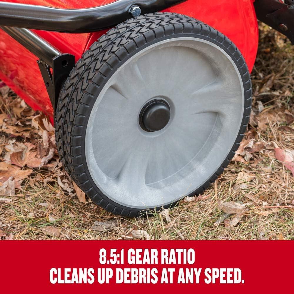 Craftsman Red 42-Inch High-Speed Tow Lawn Sweeper