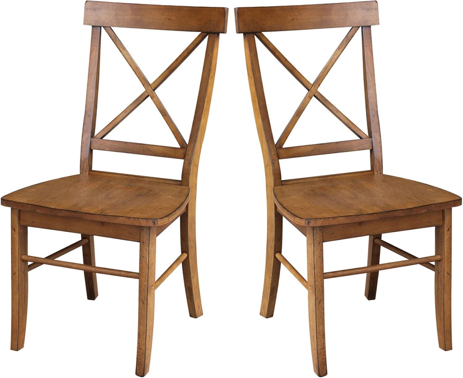 X-Back Chair with Solid Wood Seat
