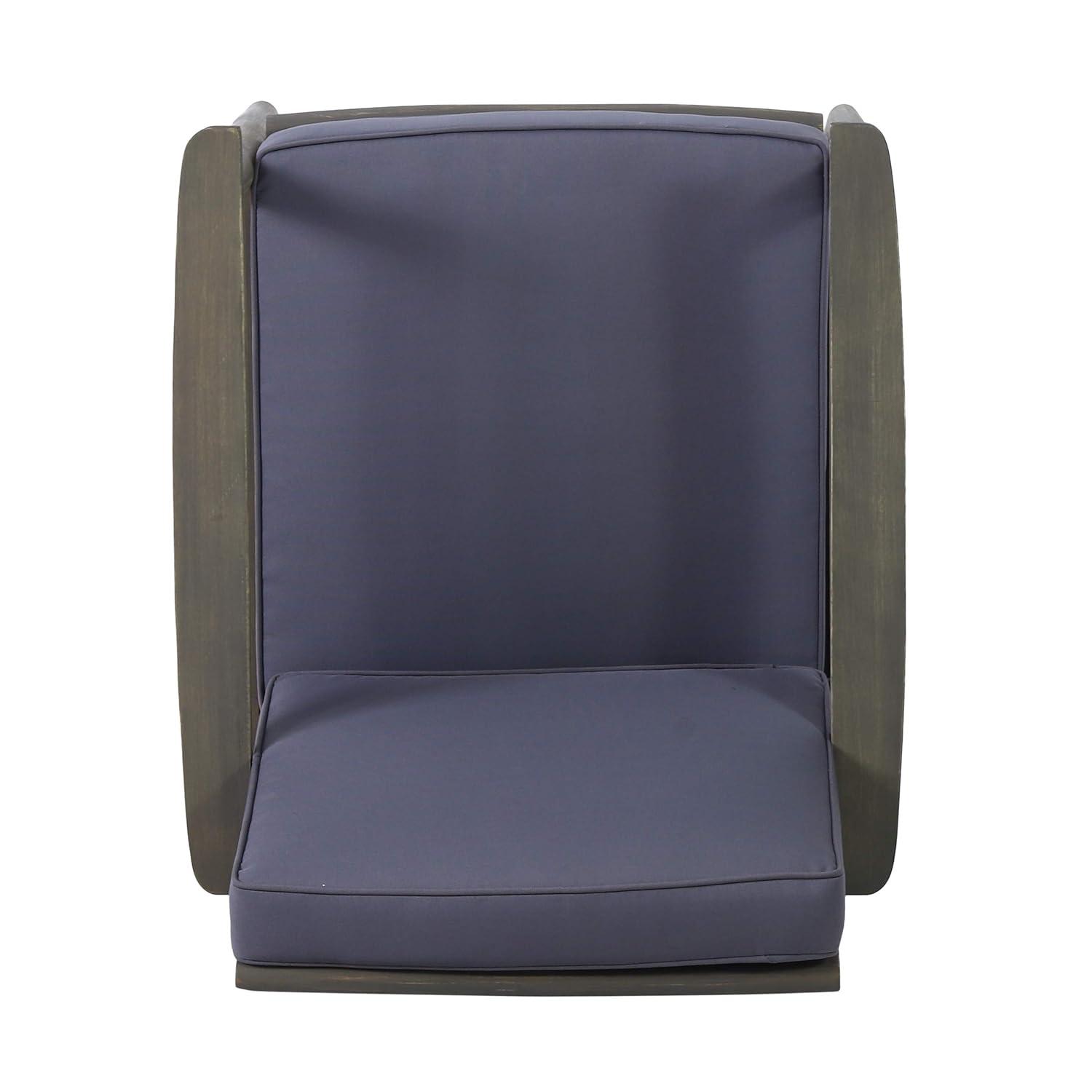 Rosecliff Heights James Outdoor Patio Chair with Cushions (Set of 2)