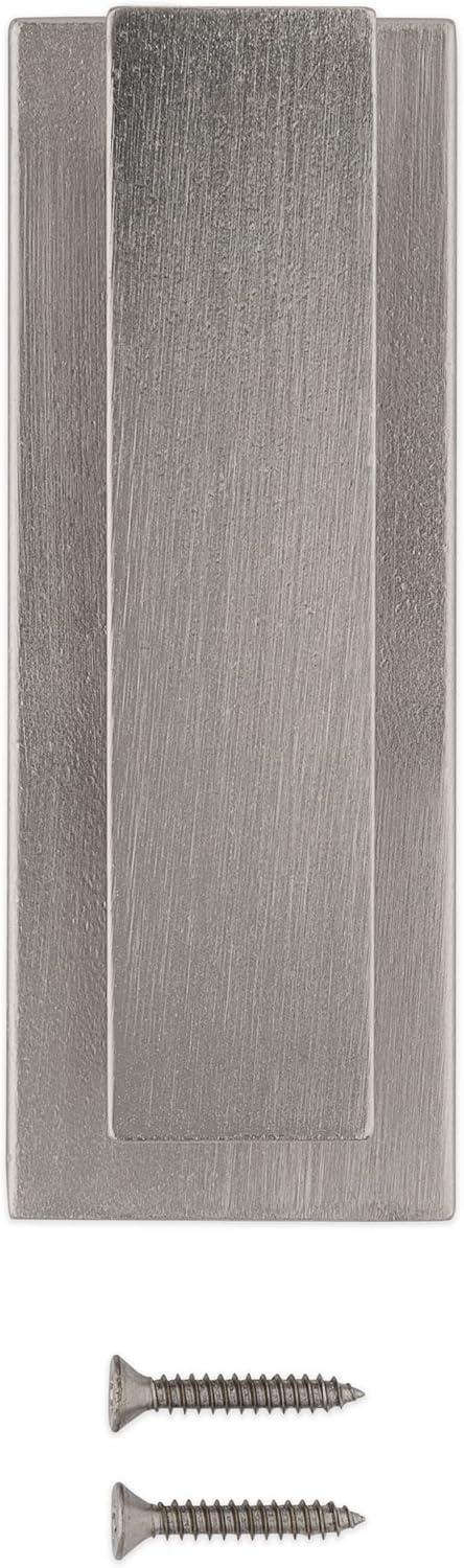 National Hardware - V1916 Reed Door Knocker - Satin Nickel